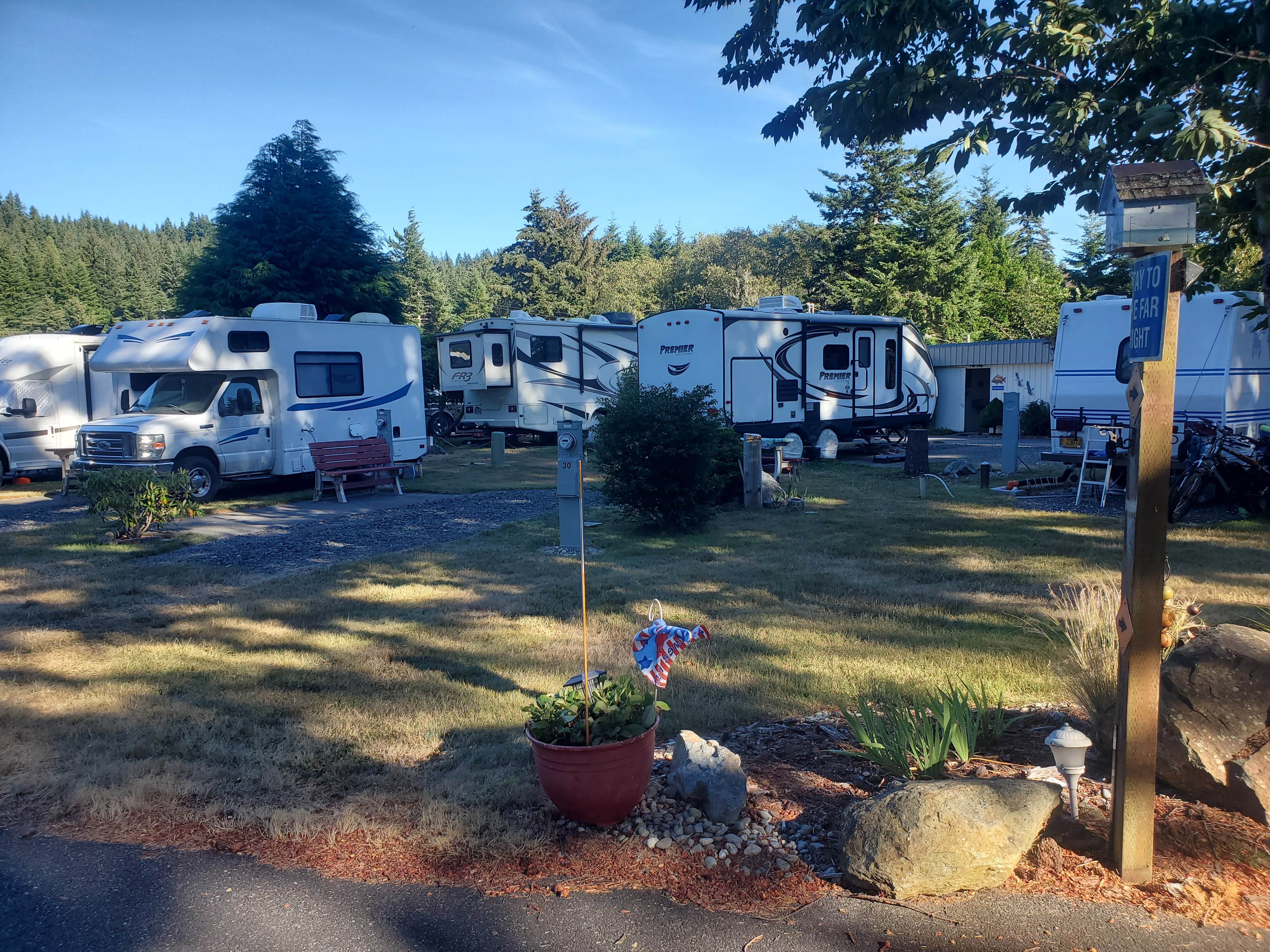 Camper-submitted photo at Port Orford RV Village near Ophir, OR