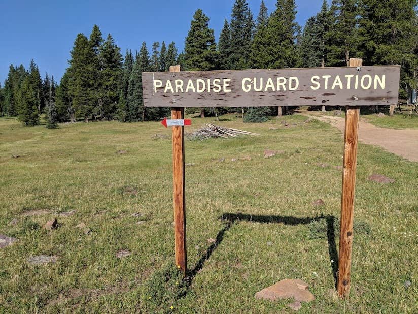 Ashley National Forest Paradise Park Campground Vernal, UT