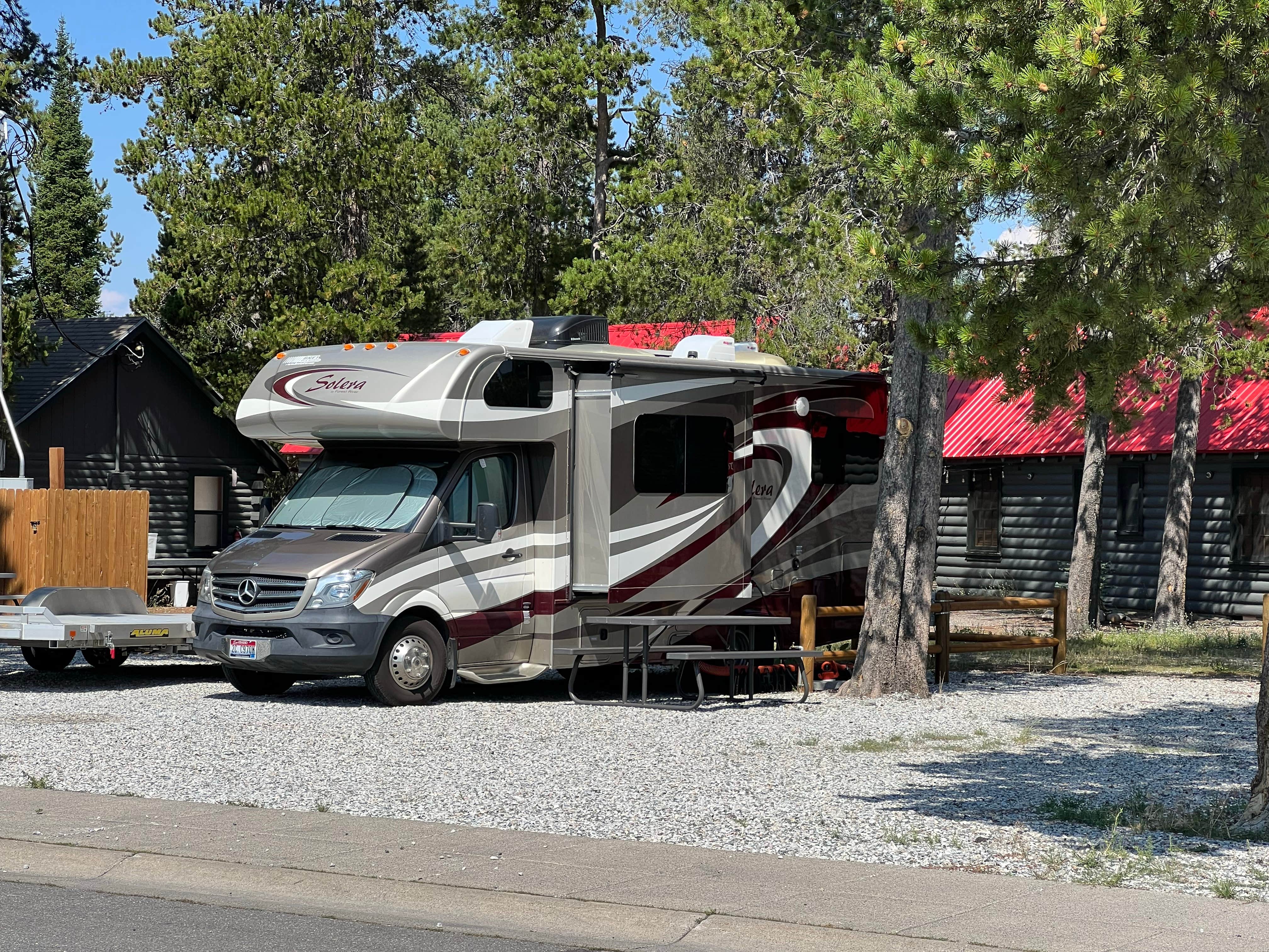 Camper-submitted photo at Yellowstone Cabins and RV Park near West Yellowstone, MT