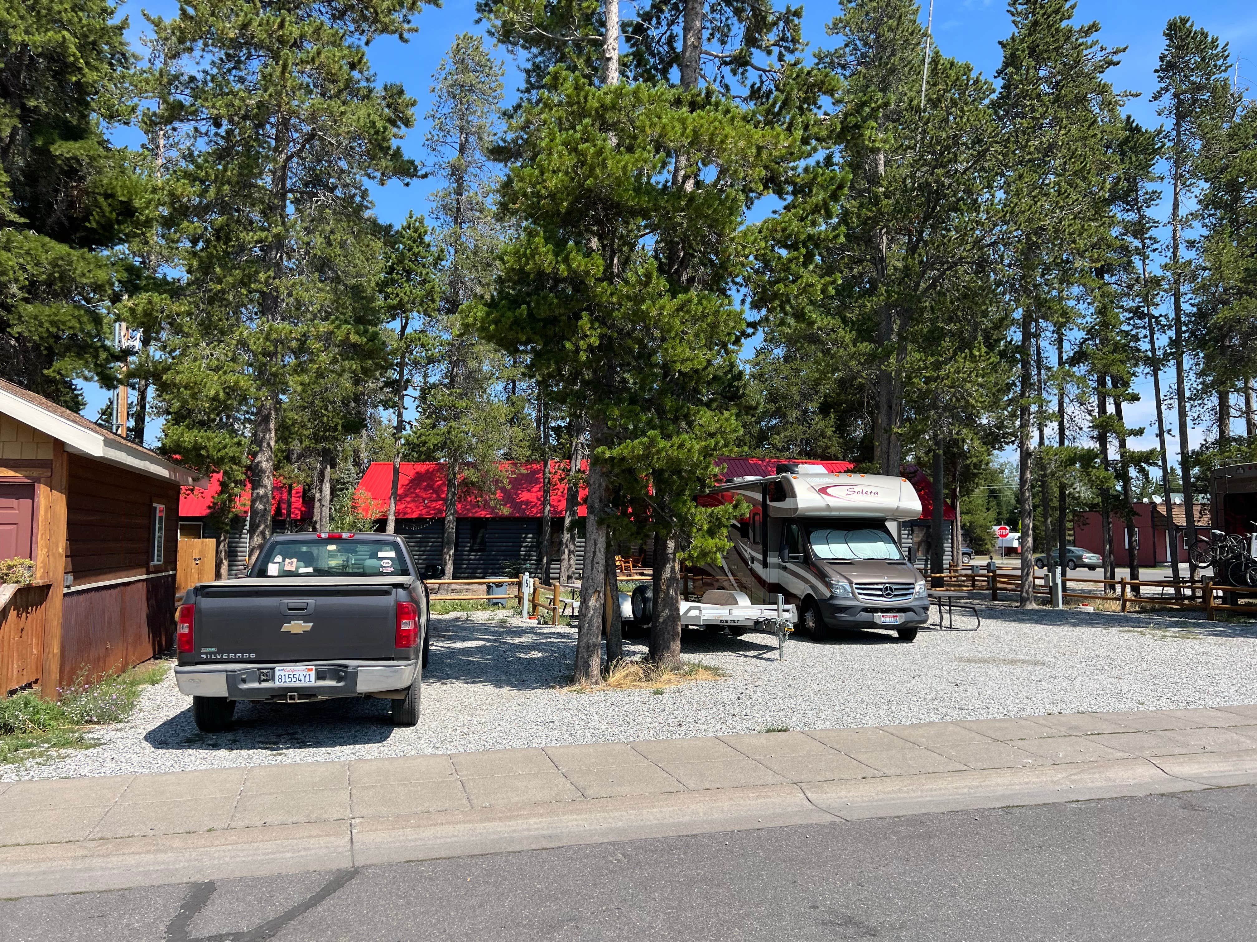 Camper-submitted photo at Yellowstone Cabins and RV Park near West Yellowstone, MT