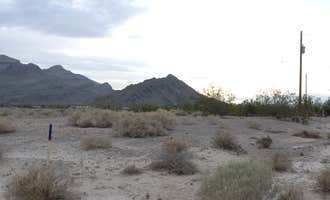 Camping near Pahrump Land in the middle of Mojave Desert: Luis Open Land, Pahrump, Nevada