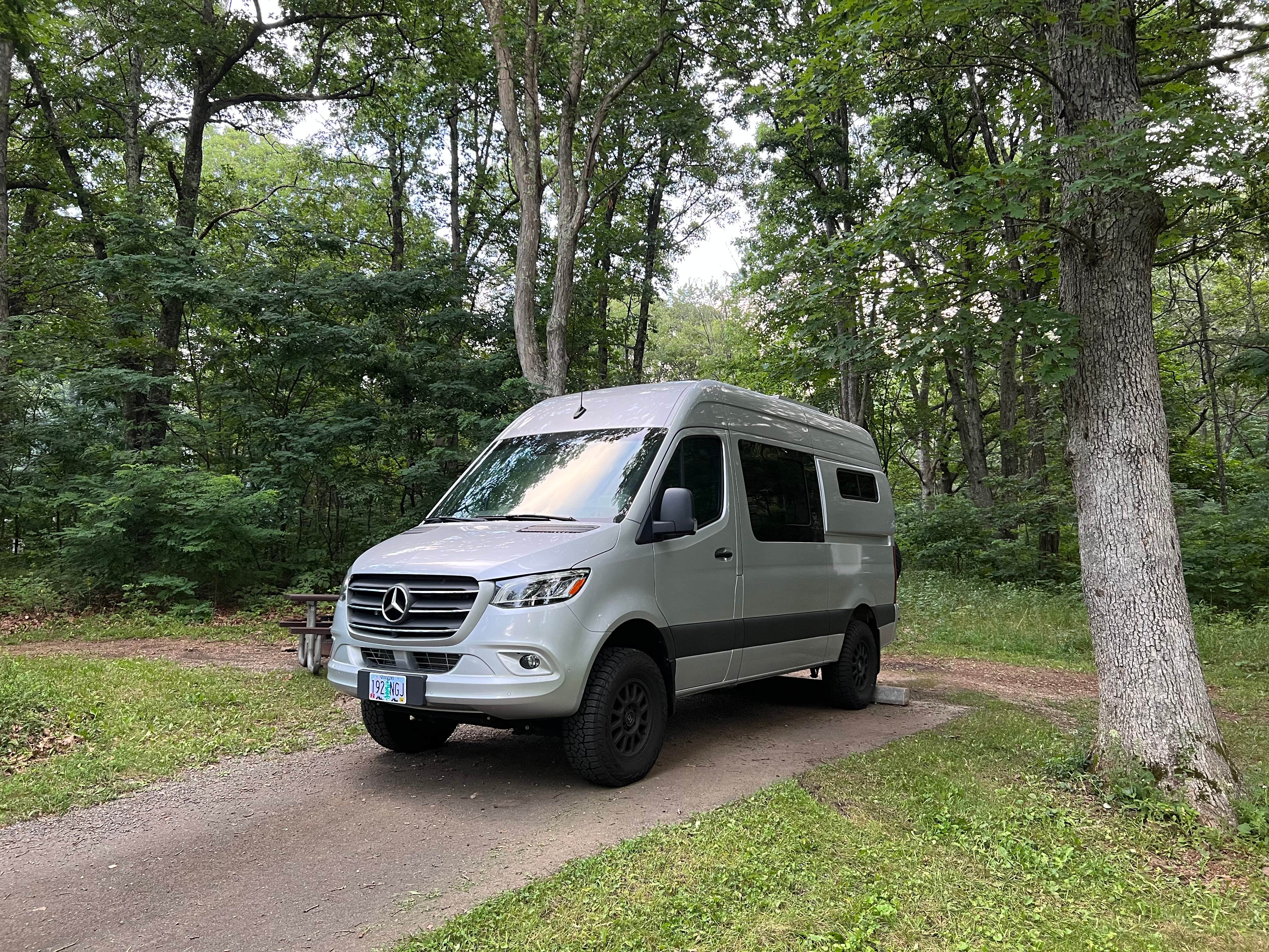 Christina V.'s photo of rv camping at Mathews Arm Campground — Shenandoah National Park near Flint Hill, VA