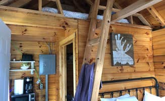 Katie G.'s photo of a cabin at Froggys River Resort near Eldon, MO