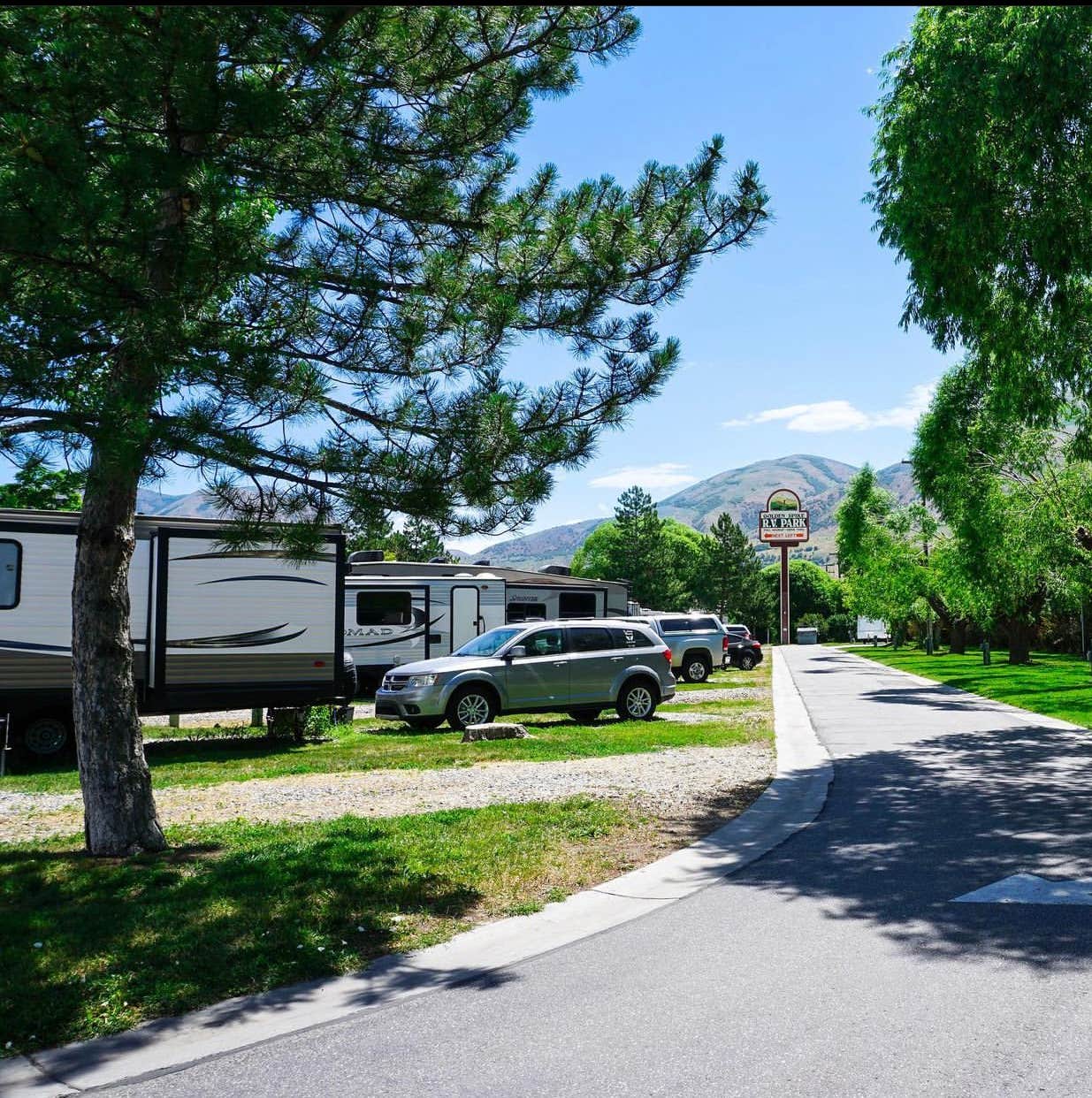 Camper-submitted photo at Golden Spike RV Park near Howell, UT