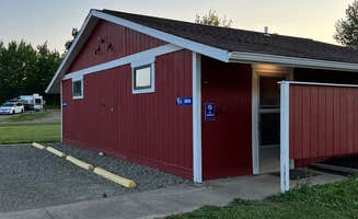 Bill B.'s photo of glamping accommodations at Presque Isle Passage RV Park near North Springfield, PA