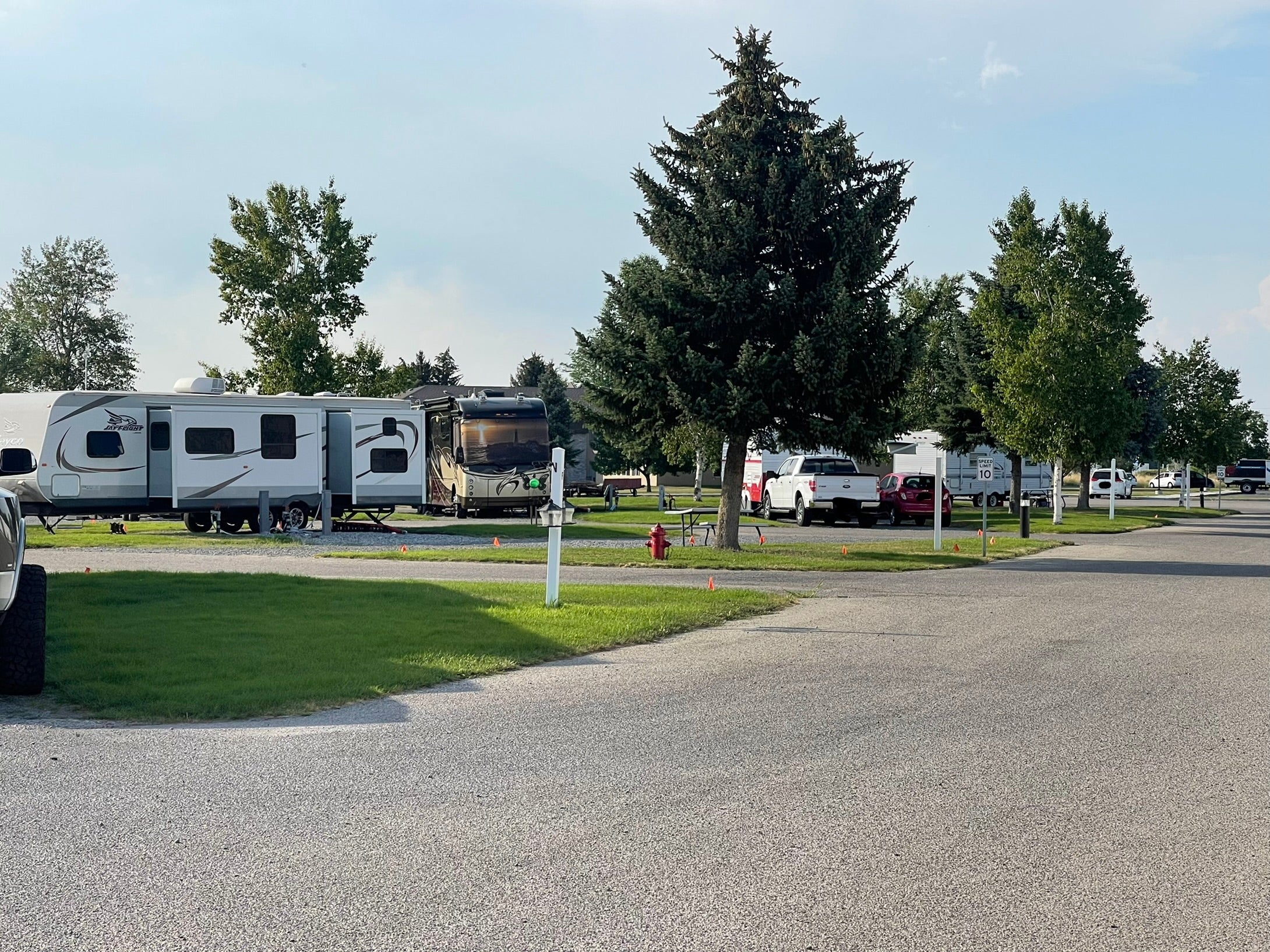 Camper submitted image from Traveland RV Park - 1
