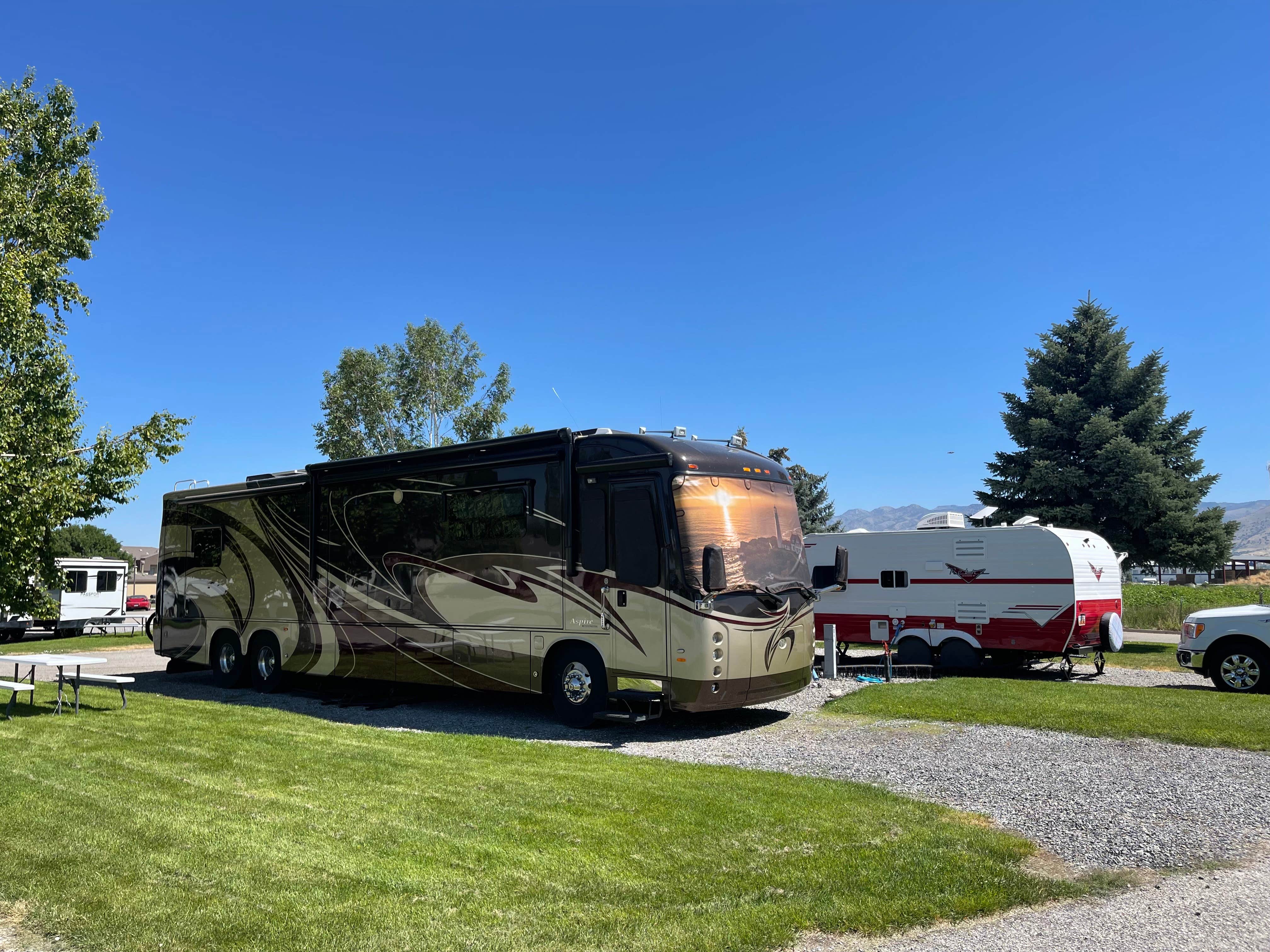 Camper-submitted photo at Traveland RV Park near Howell, UT