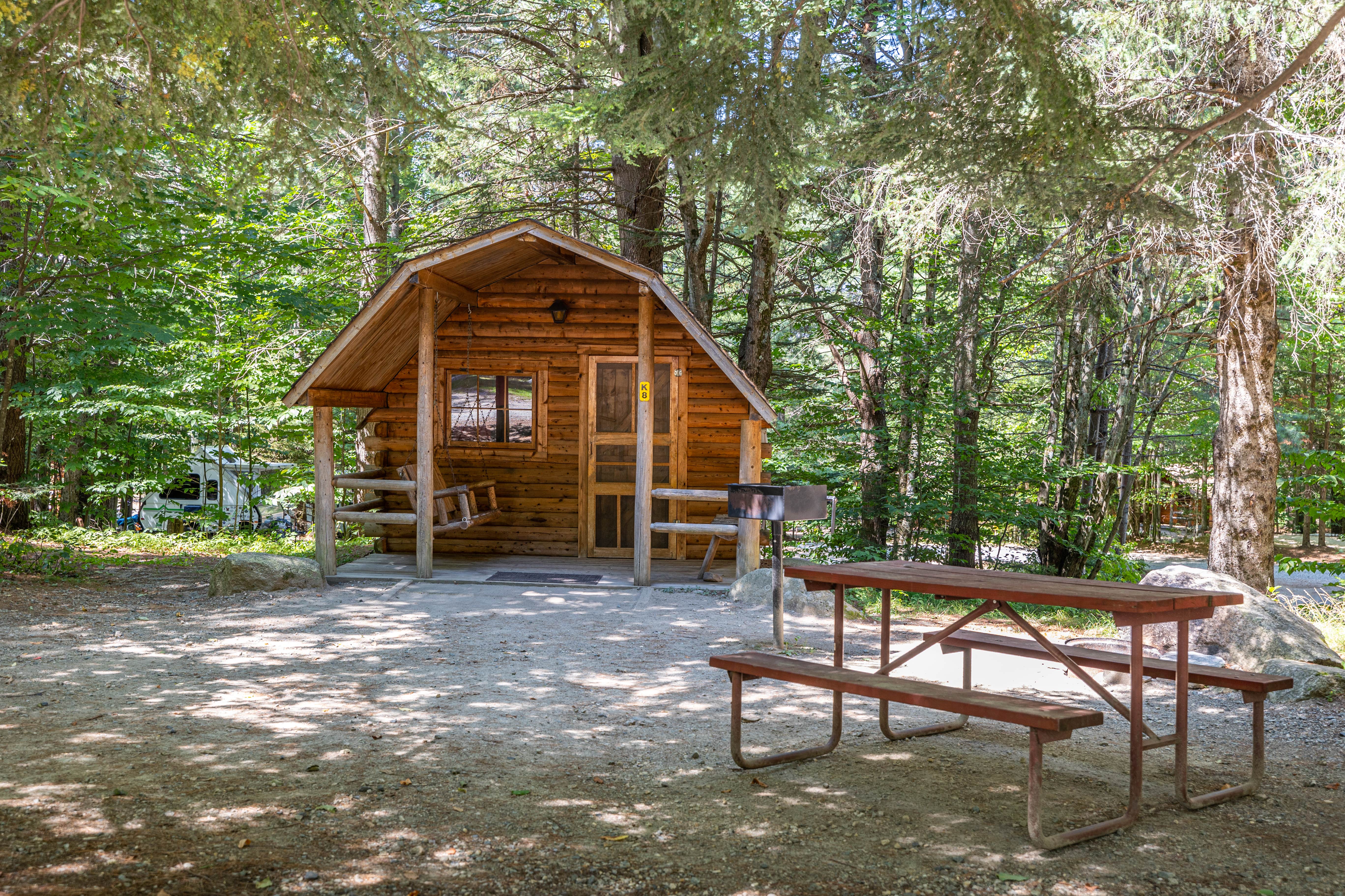 Horizon M.'s photo of a cabin at Twin Mountain-Mt. Washington KOA near Stark, NH