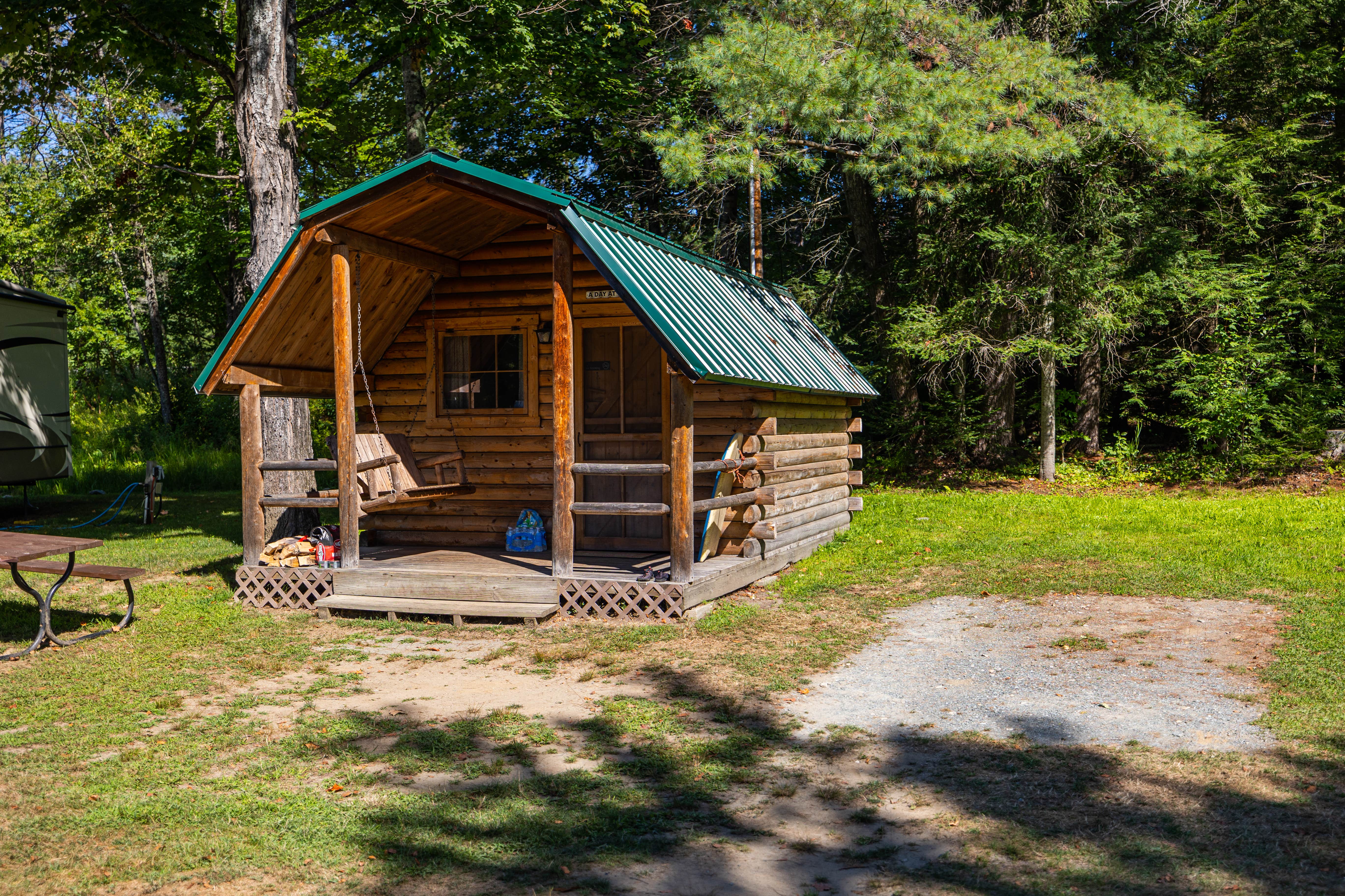 Horizon M.'s photo of glamping accommodations at Littleton / Franconia Notch KOA Holiday near Barre, VT