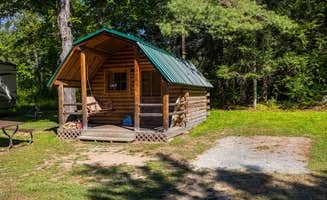 Horizon M.'s photo of a cabin at Littleton / Franconia Notch KOA Holiday near Benton, NH