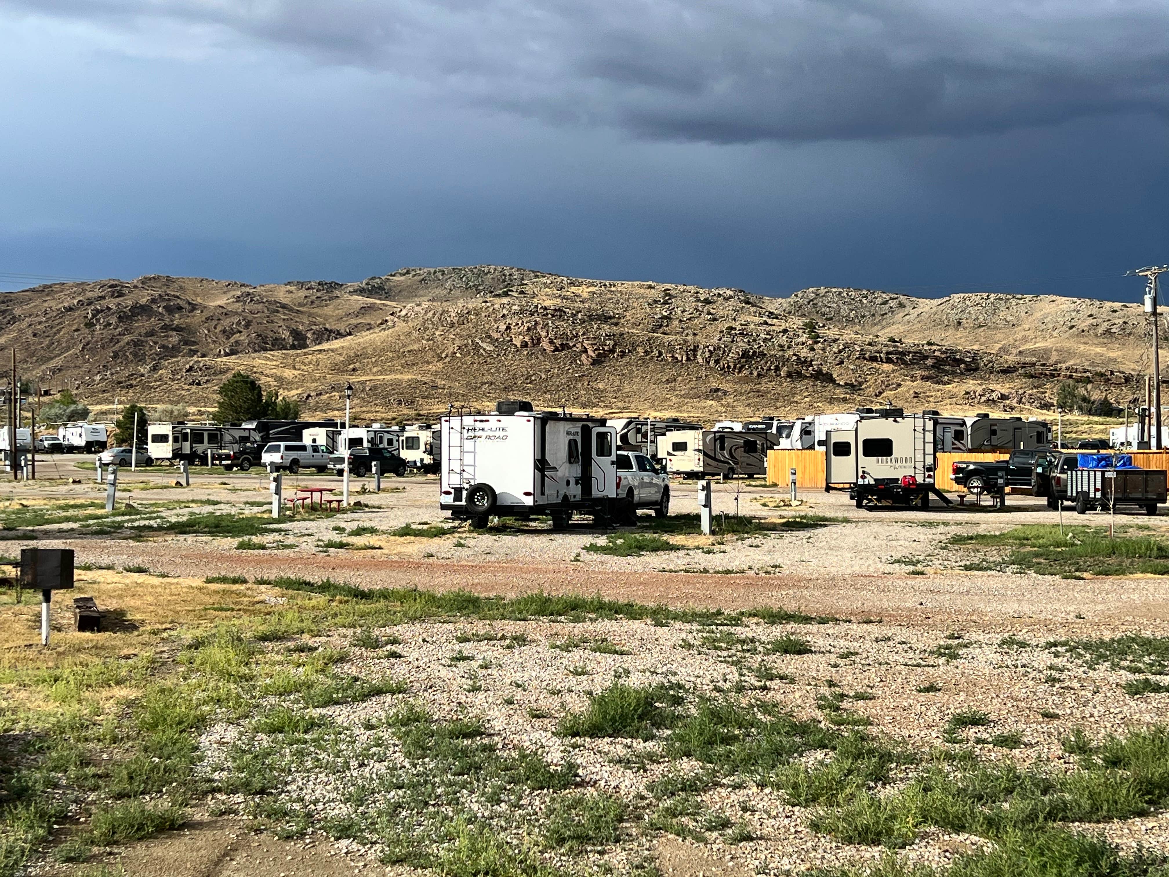 Maggie  C.'s photo of rv camping at Red Desert Rose Campground near Hanna, WY