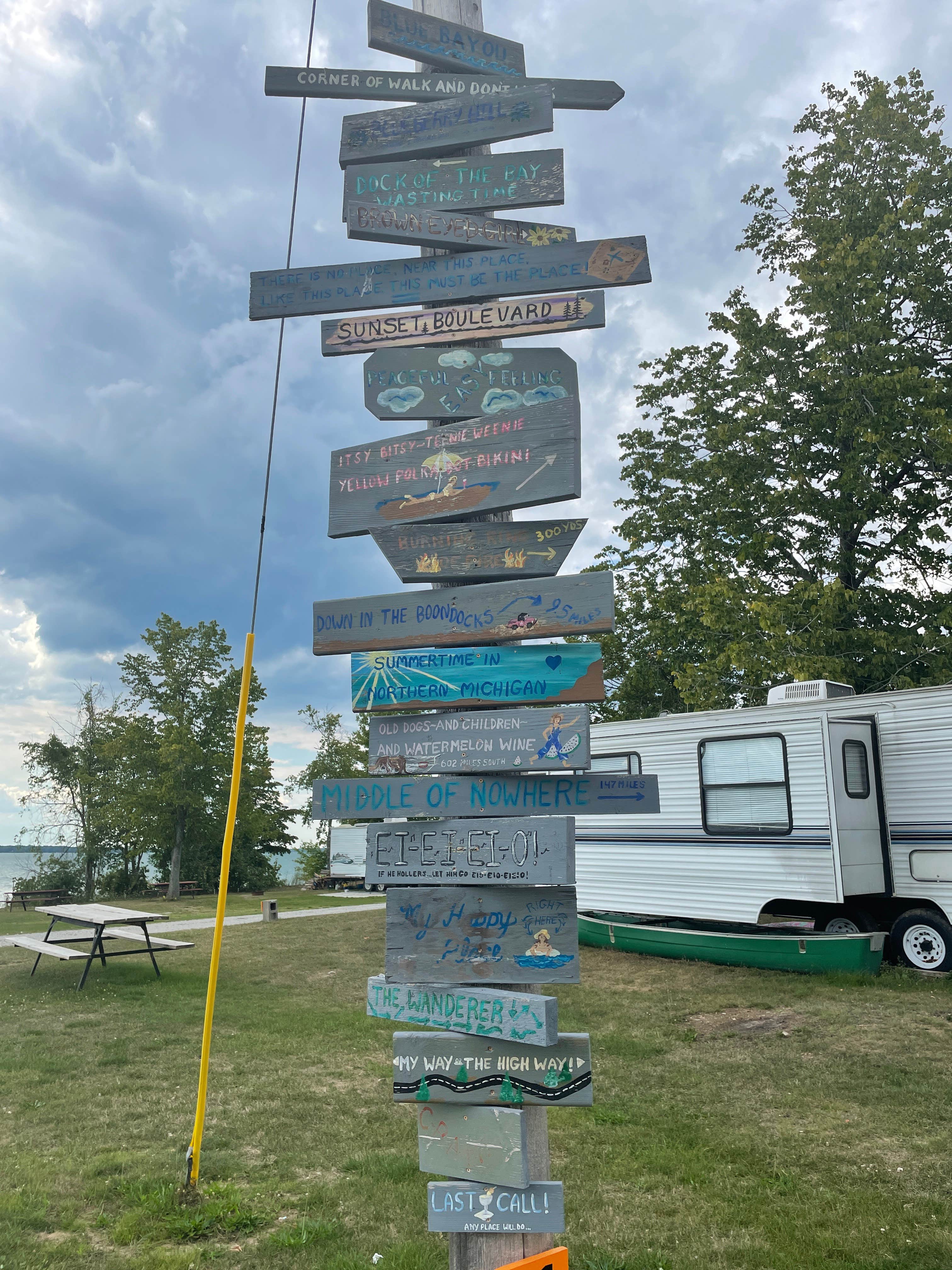 Al L.'s photo of rv camping at Long Lake County Park near Rogers City, MI