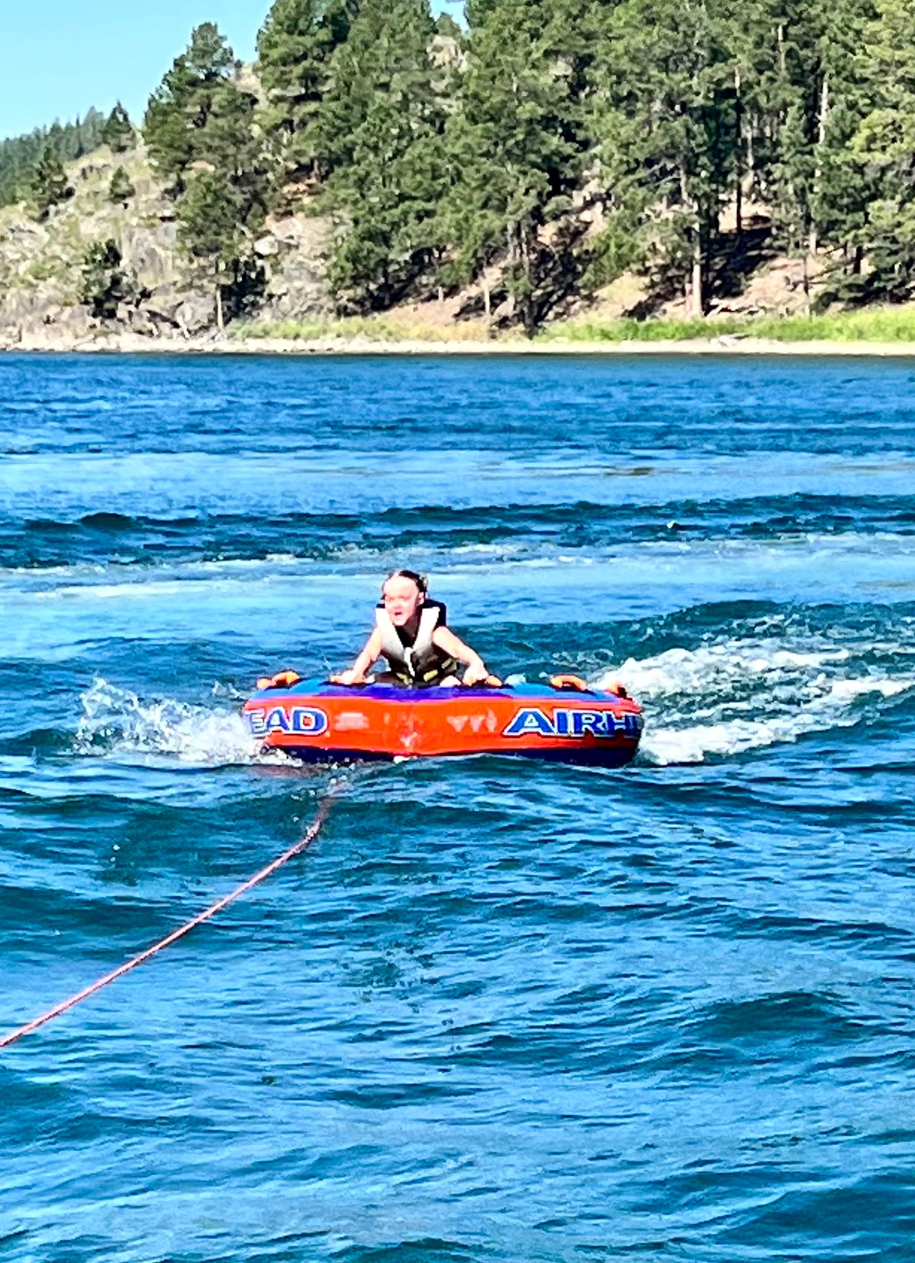 Camper-submitted photo at Whispering Pines Campground & Cabins near Silver City, SD