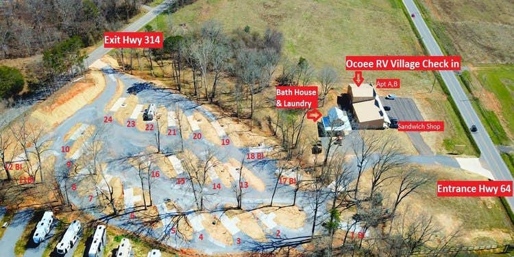 Camper-submitted photo at Whitewater RV Park - Ocoee TN near Lookout Mountain, GA