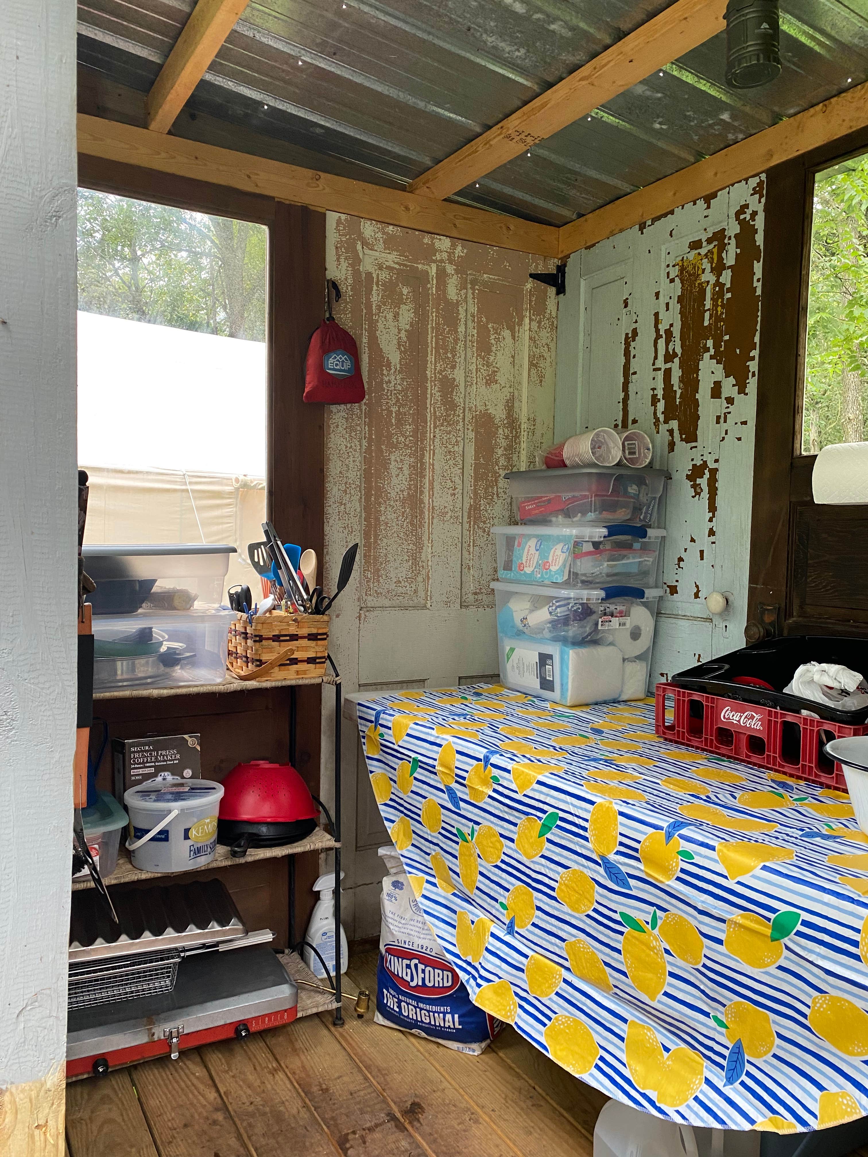 Camper-submitted photo at Bryes Bad Axe Glamping near Lansing, IA