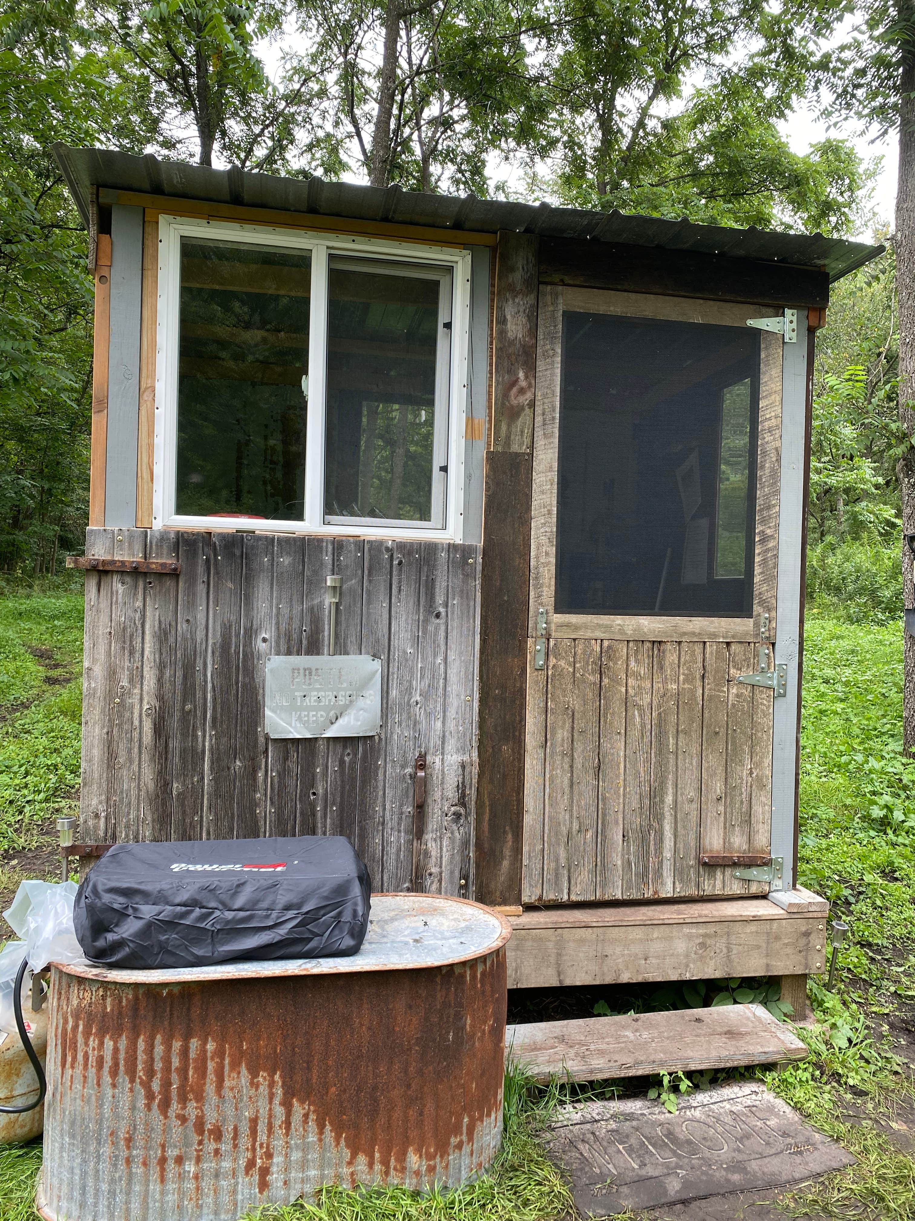 Camper-submitted photo at Bryes Bad Axe Glamping near Lansing, IA