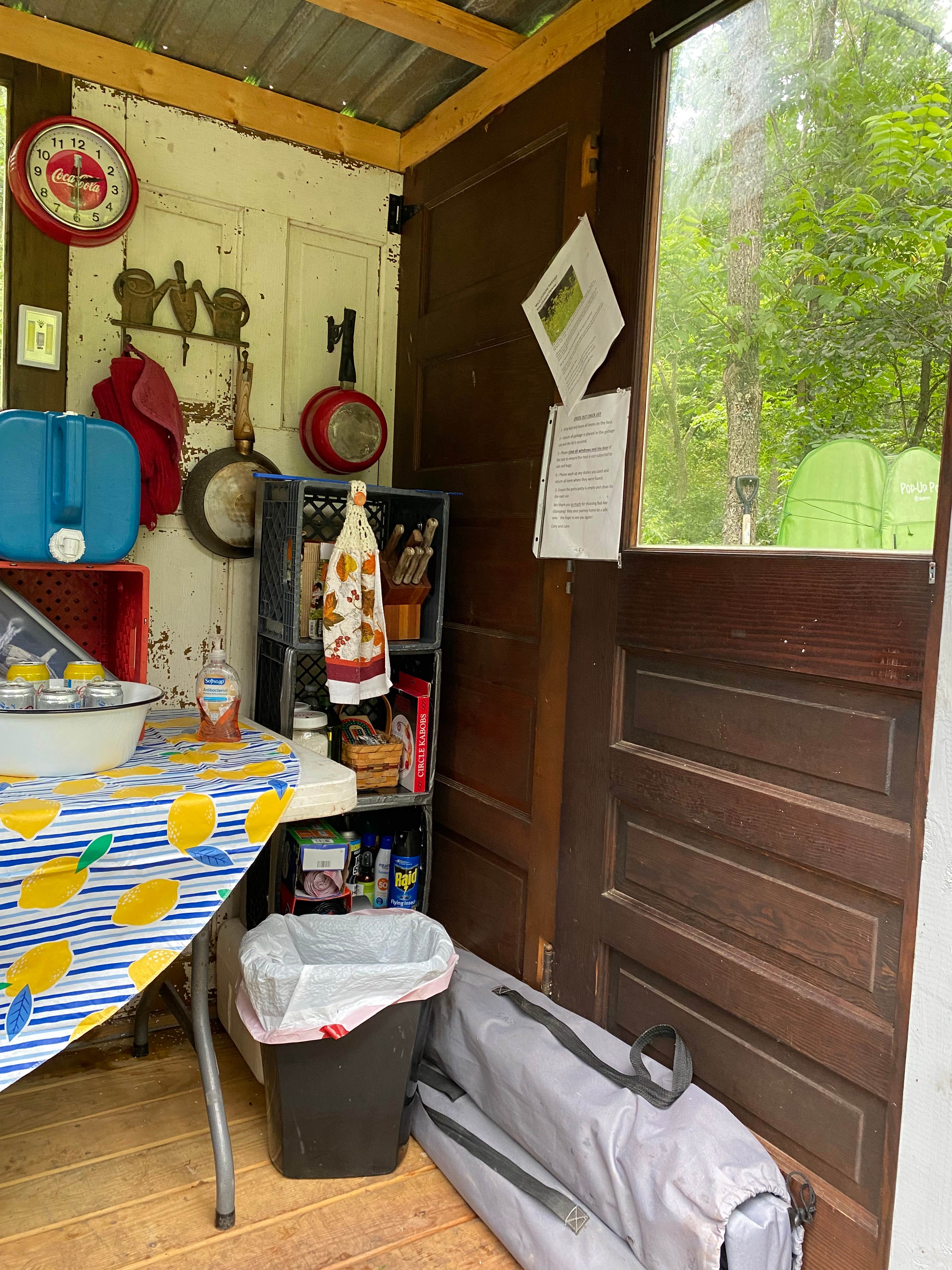 Camper-submitted photo at Bryes Bad Axe Glamping near Lansing, IA