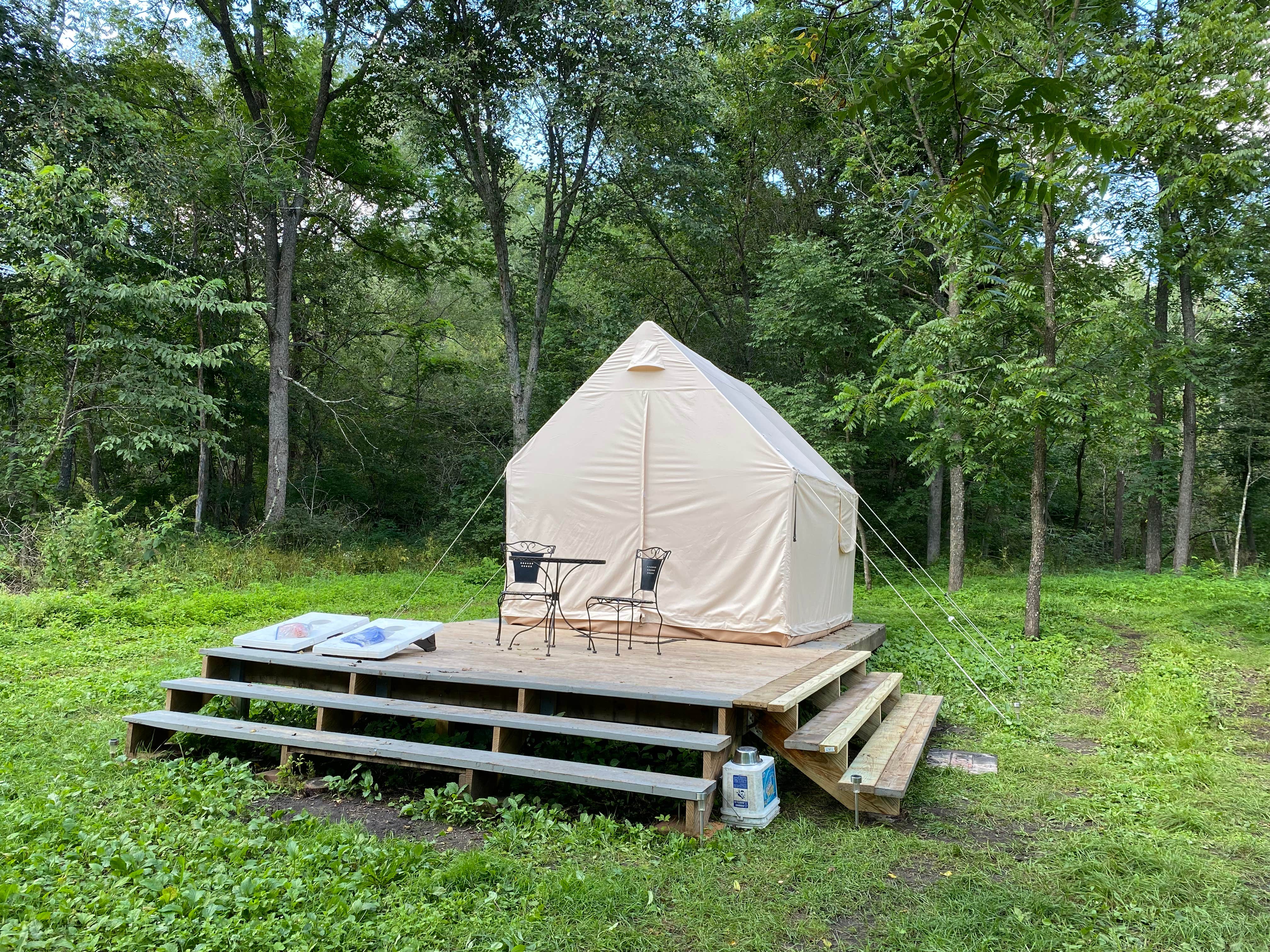 Lynn R.'s photo at Bryes Bad Axe Glamping near Lansing, IA