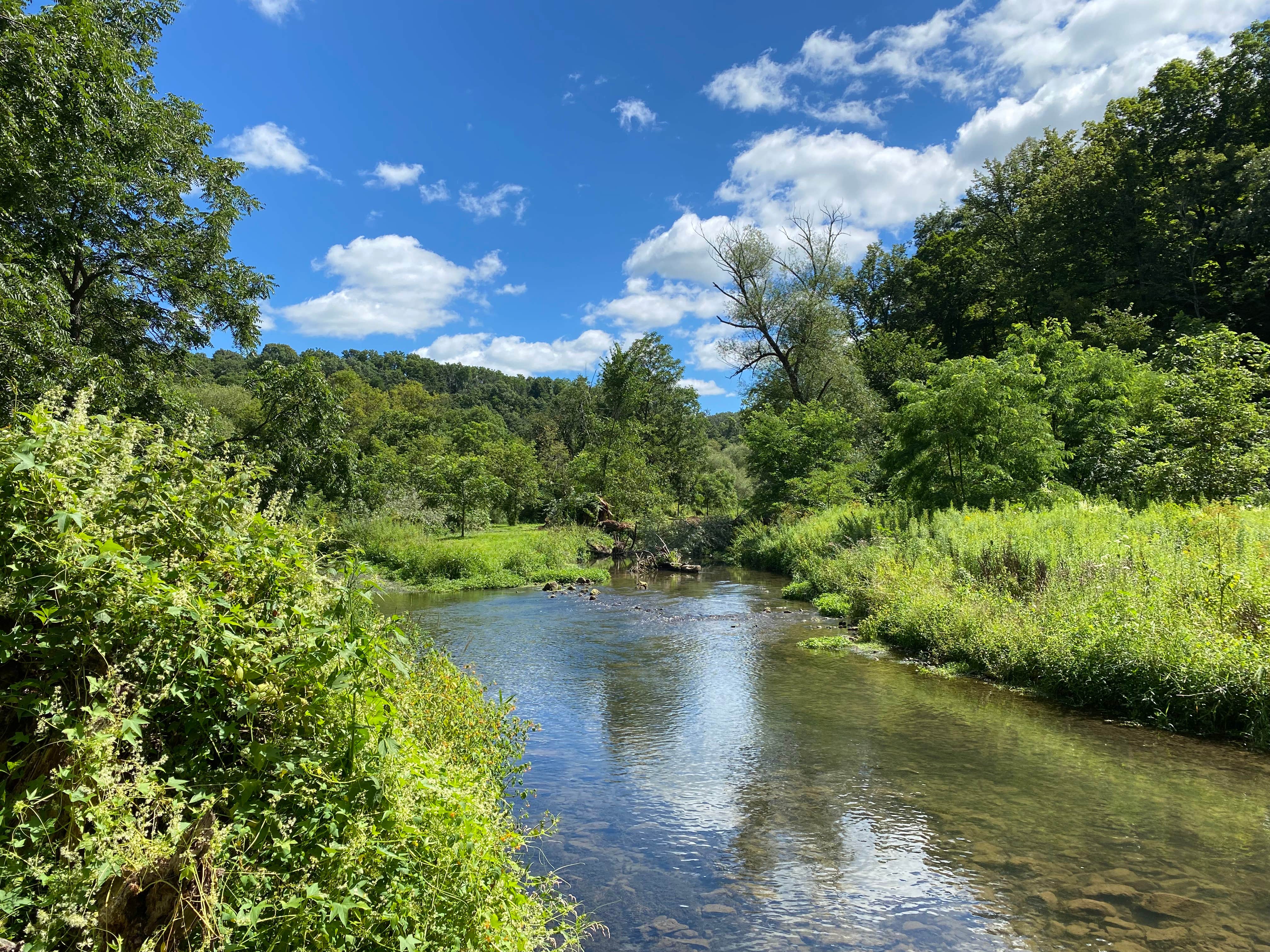 Camping near La Farge City Park: Bryes Bad Axe Glamping, Newton, Wisconsin