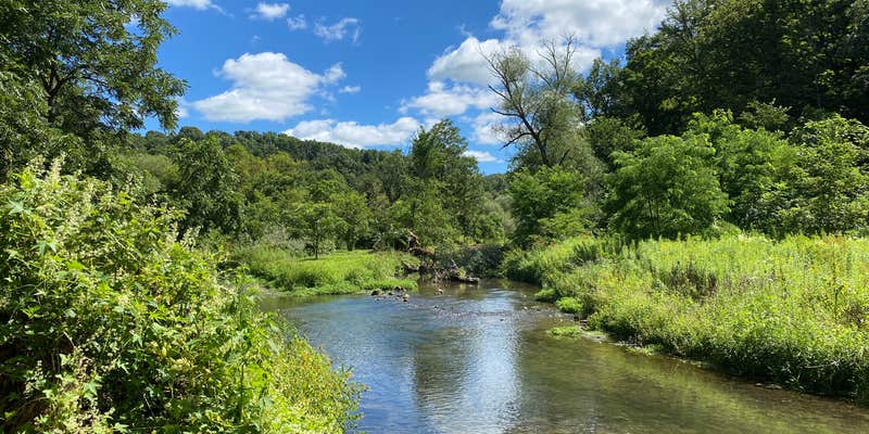 Camper submitted image from Bryes Bad Axe Glamping