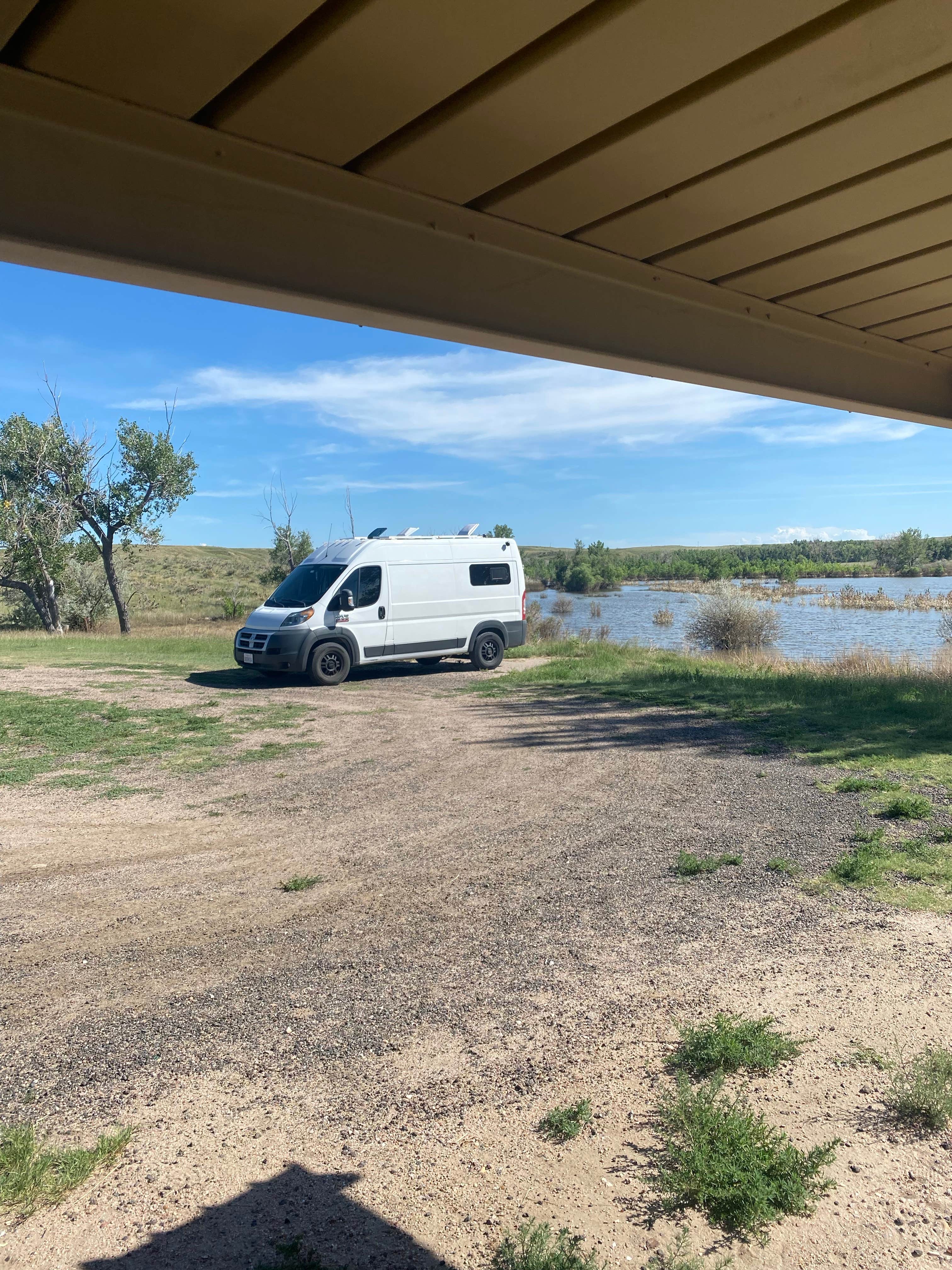 aaron's photo of rv camping at Flagler Reservoir State Wildlife Area Campground - LICENSED HUNTERS ONLY near Hugo, CO