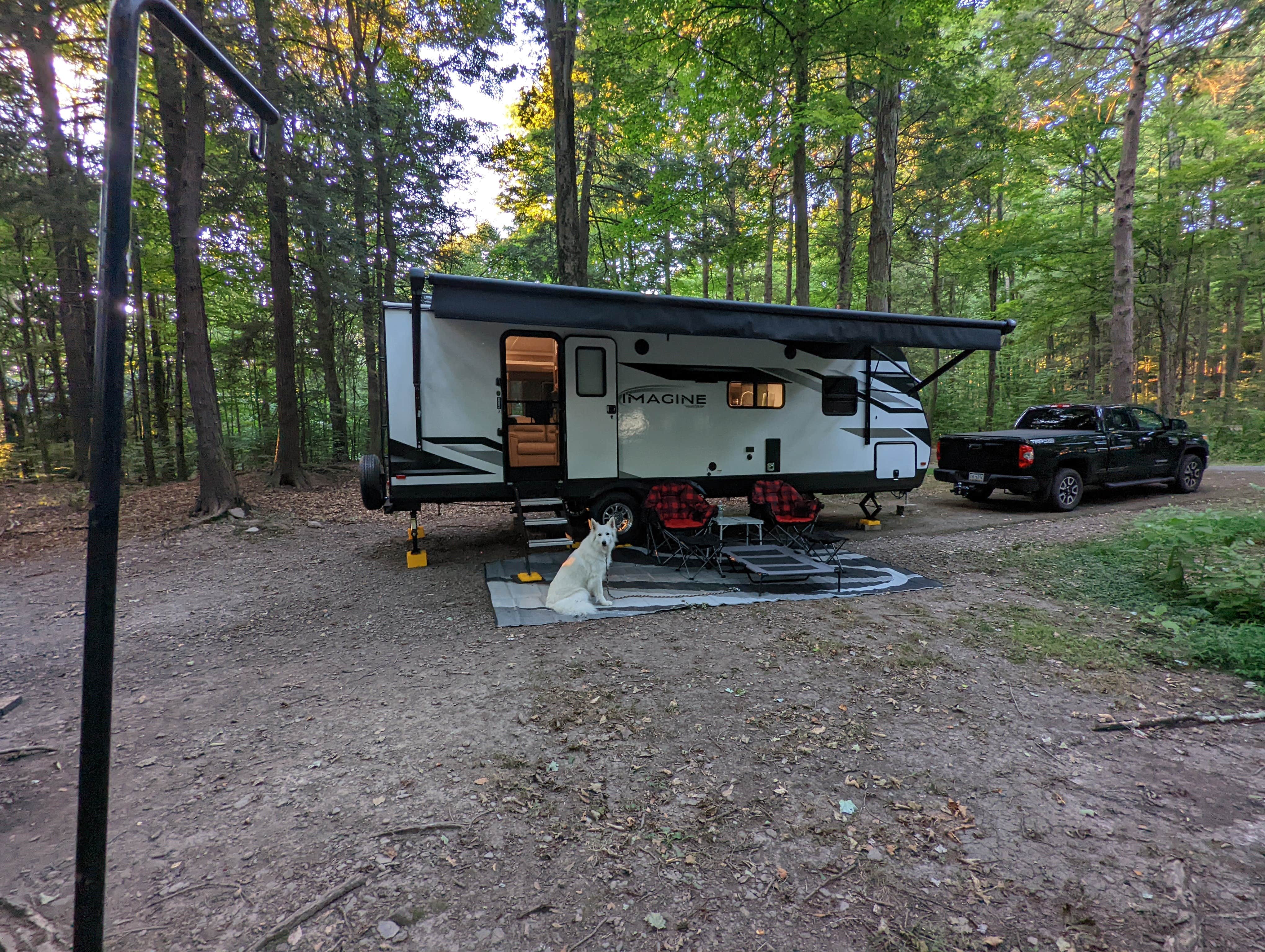 Camper submitted image from Lackawanna State Park Campground - 4