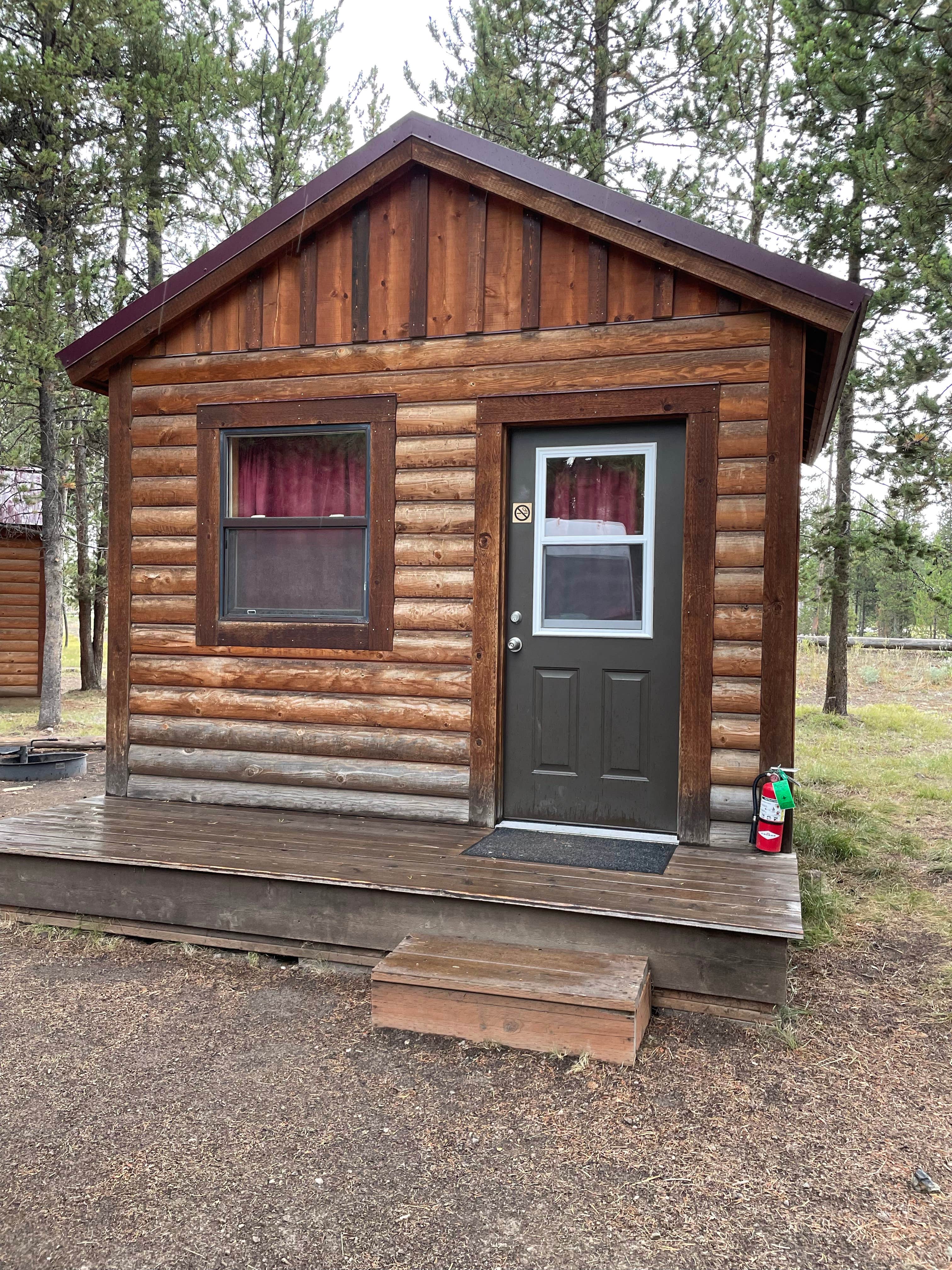 April C.'s photo of glamping accommodations at Headwaters Campground at Flagg Ranch — John D. Rockefeller, Jr., Memorial Parkway near Victor, ID