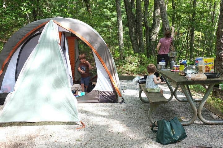 Camper submitted image from Black Rock Mountain State Park Campground - 4