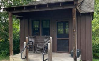 M J.'s photo of glamping accommodations at Andy Guest/Shenandoah River State Park Campground near Rippon, WV