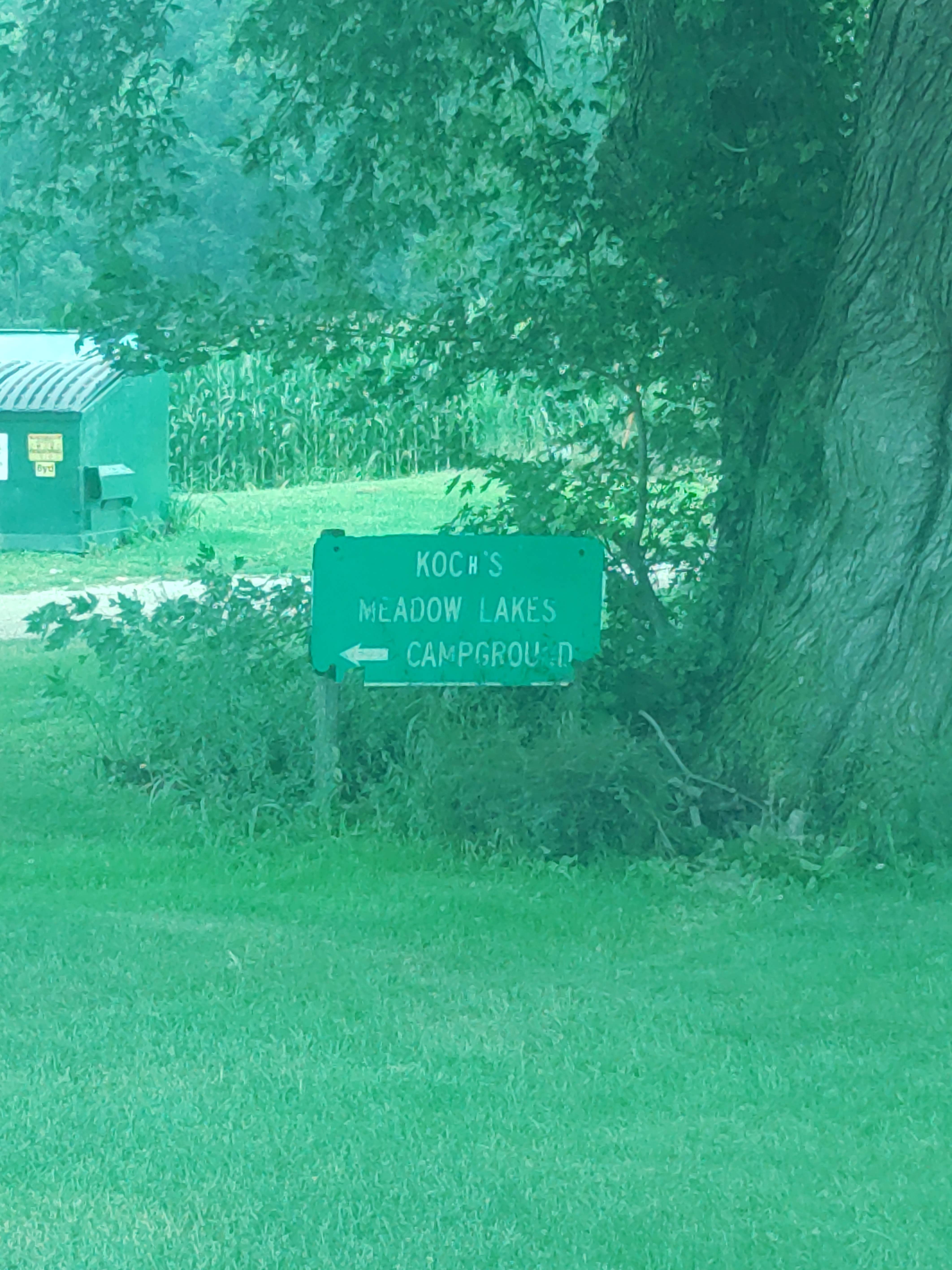 Camper-submitted photo at Koch's Meadow Lake Campground near West Liberty, IA
