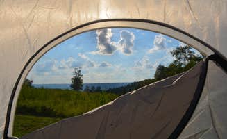 Kristine C.'s photo of tent camping at Whippoorwill Woods Nature Retreat near Mentone, AL