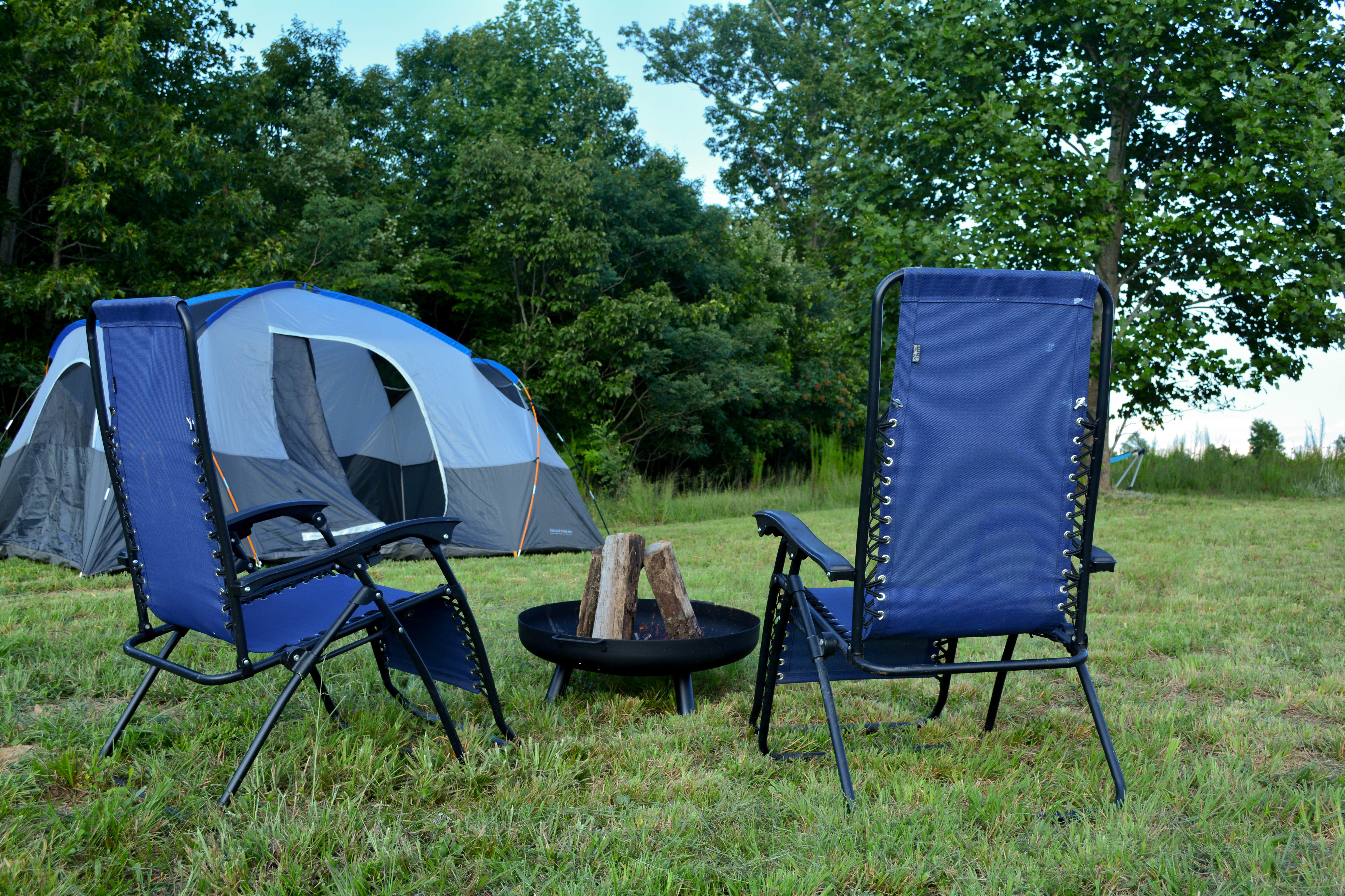 Kristine C.'s photo of tent camping at Whippoorwill Woods Nature Retreat near Union Grove, AL