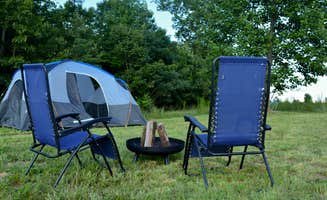Kristine C.'s photo of tent camping at Whippoorwill Woods Nature Retreat near Guntersville, AL