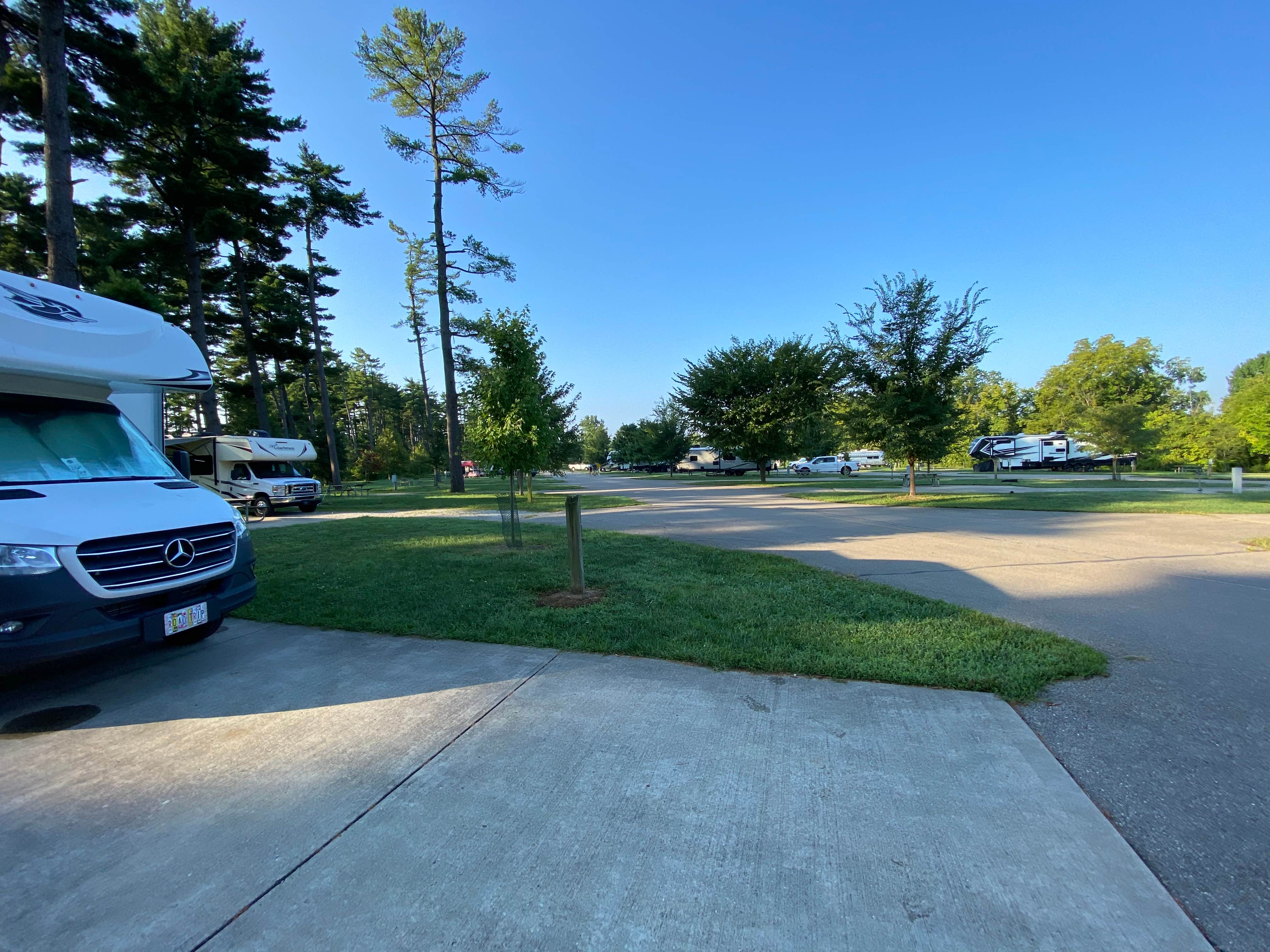 Karen's photo of rv camping at Winton Woods Campground near Batavia, OH