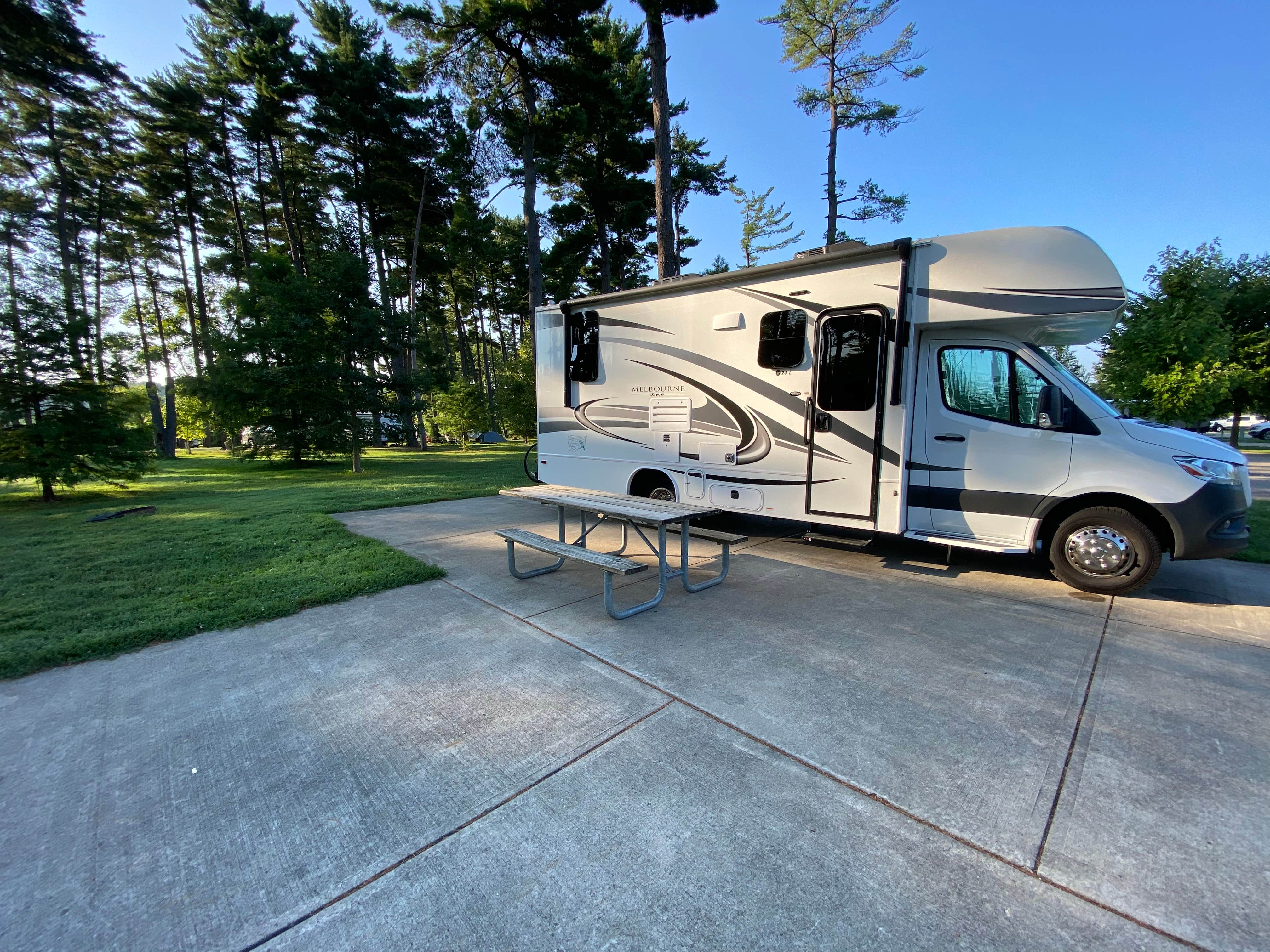 Karen's photo of rv camping at Winton Woods Campground near Cincinnati, OH