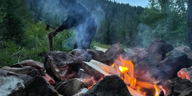 Camper submitted image from Hyalite Canyon Dispersed - FS 1046