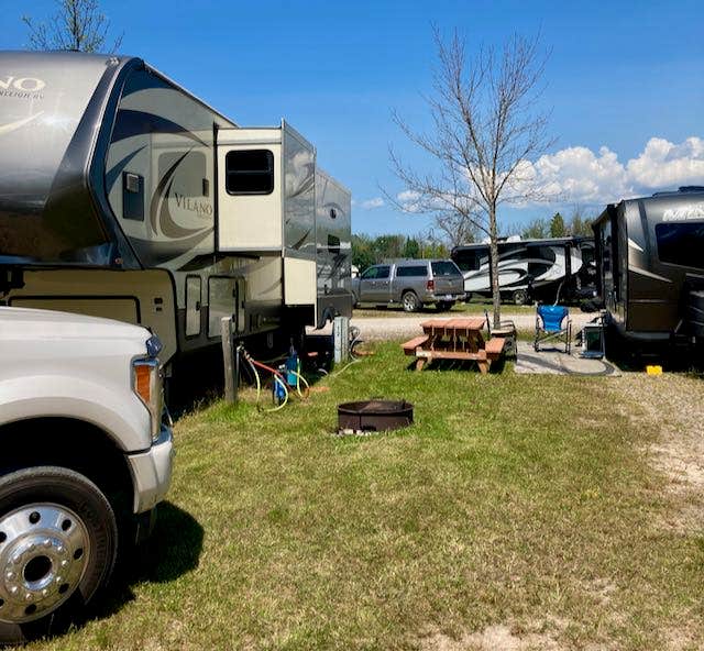 MickandKarla W.'s photo at Bay Mills Casino RV Campground near Eckerman, MI