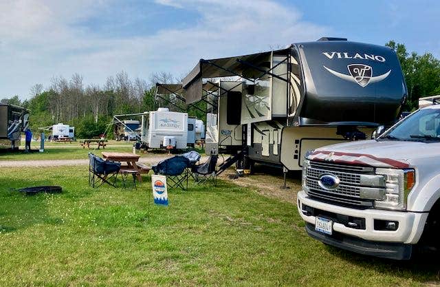 Camper-submitted photo at Bay Mills Casino RV Campground near Rudyard, MI