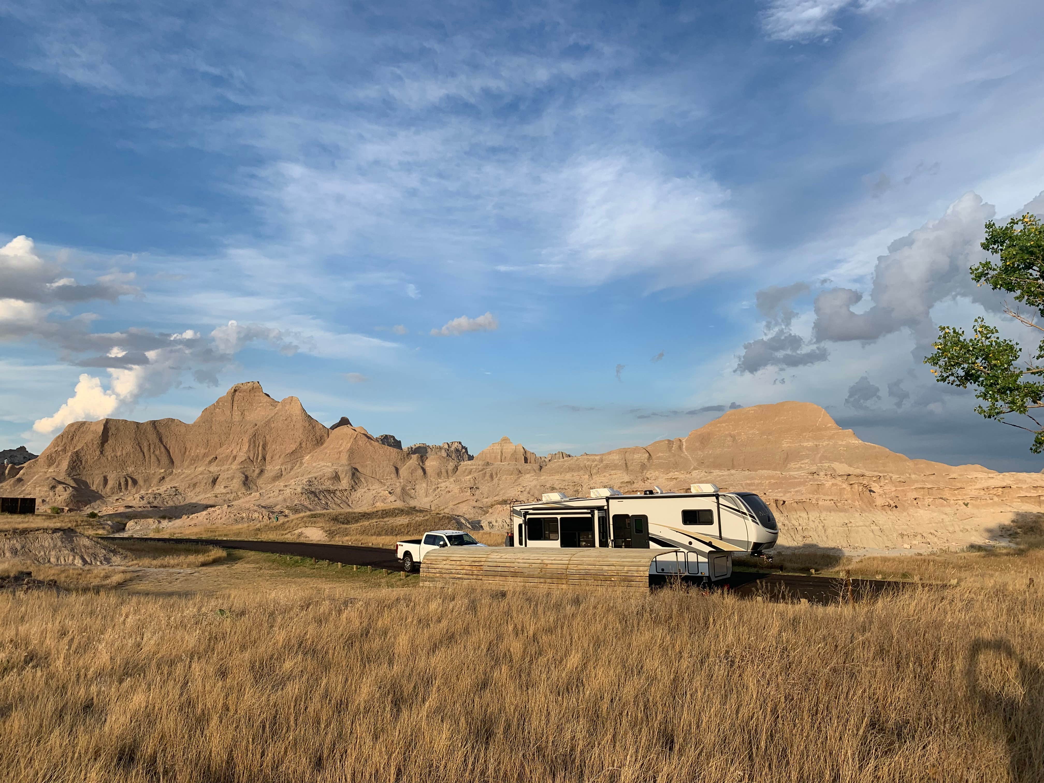 Kellie's photo at Cedar Pass Campground — Badlands National Park near Philip, SD