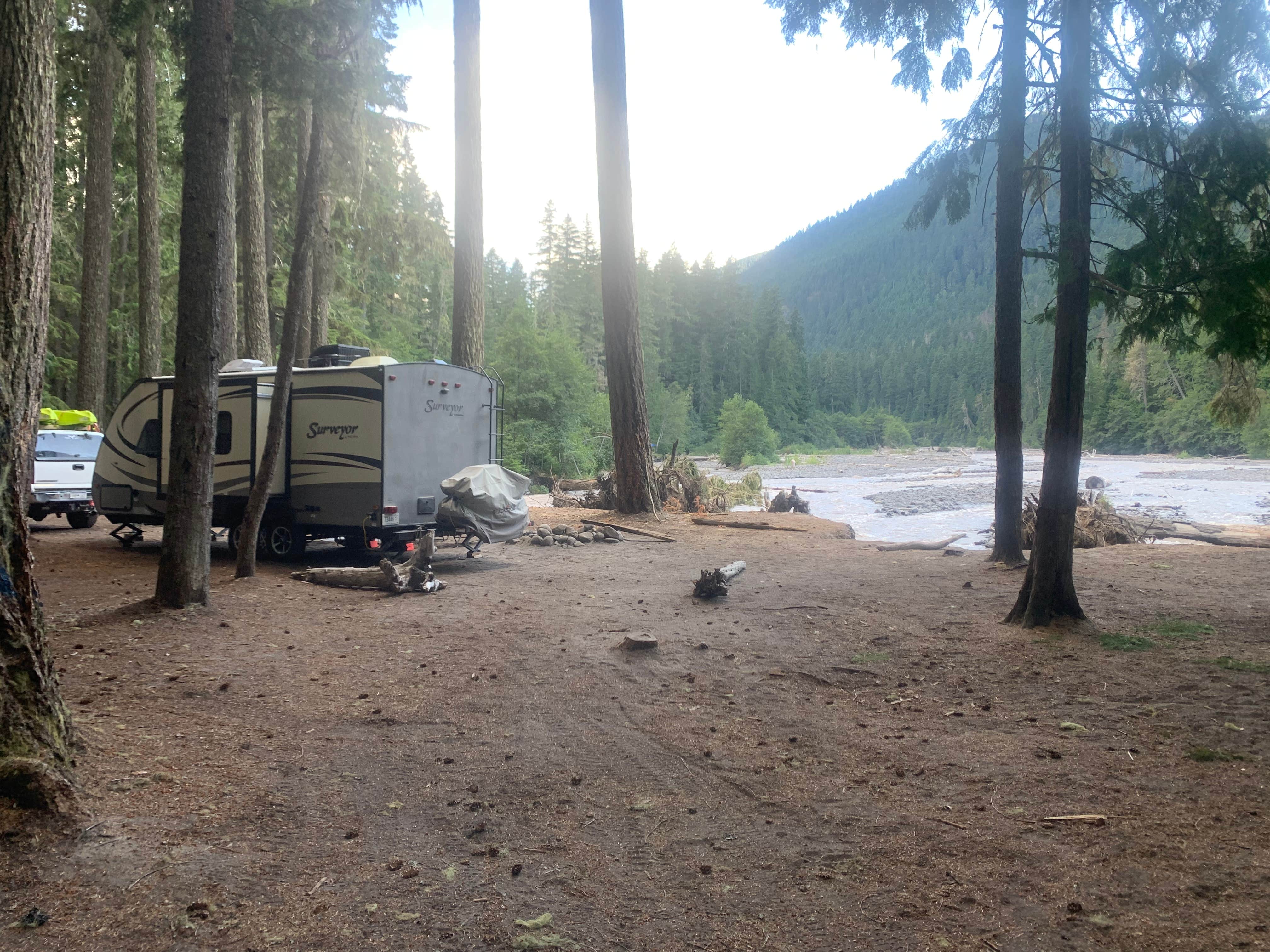 Eric G.'s photo at White River Dispersed Camping near Goose Prairie, WA