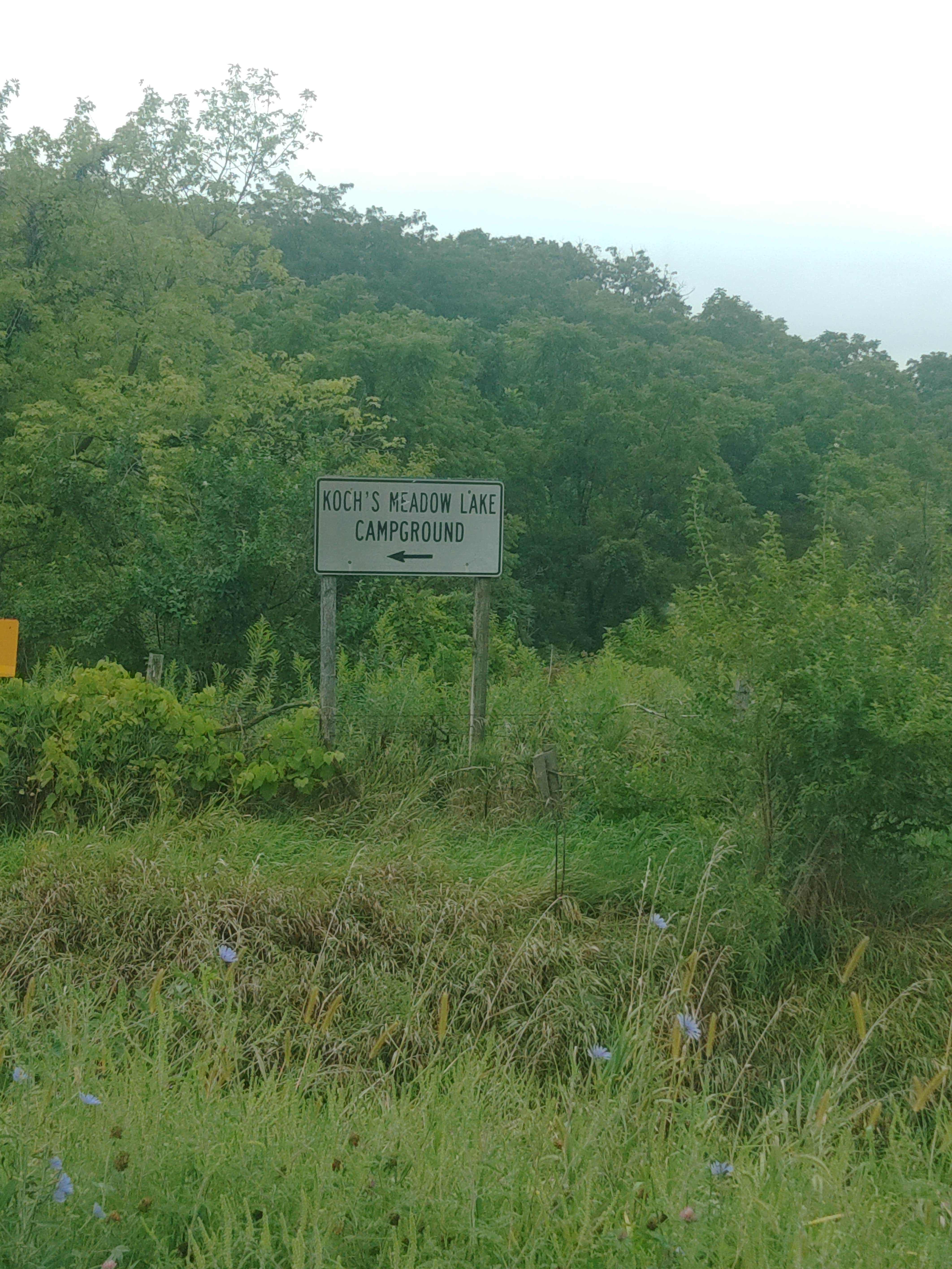 Camper-submitted photo at Koch's Meadow Lake Campground near West Liberty, IA