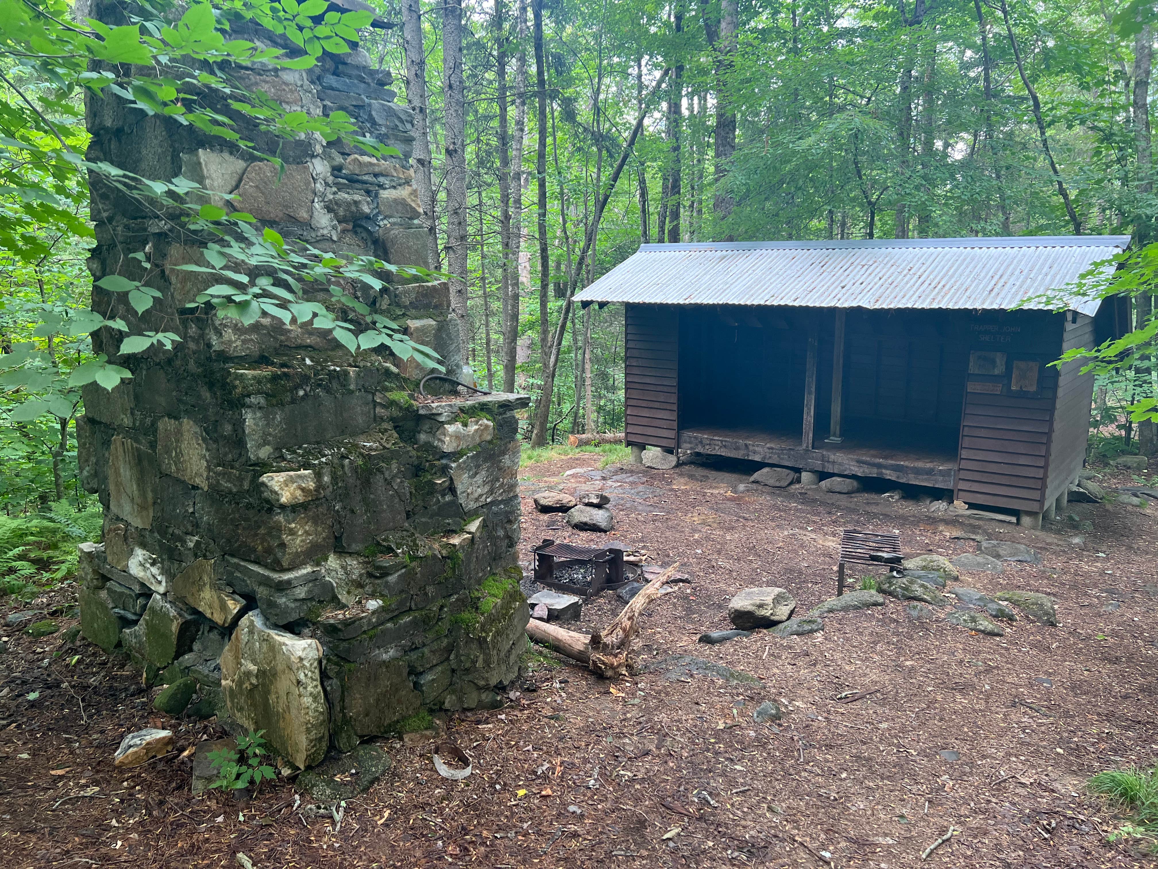 Camper-submitted photo at Trapper John Backcountry Campground on the AT — Appalachian National Scenic Trail near Lyme, NH