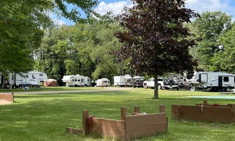 Camping near Ludington East - Pere Marquette River KOA: Riverside Park Campground, Custer, Michigan