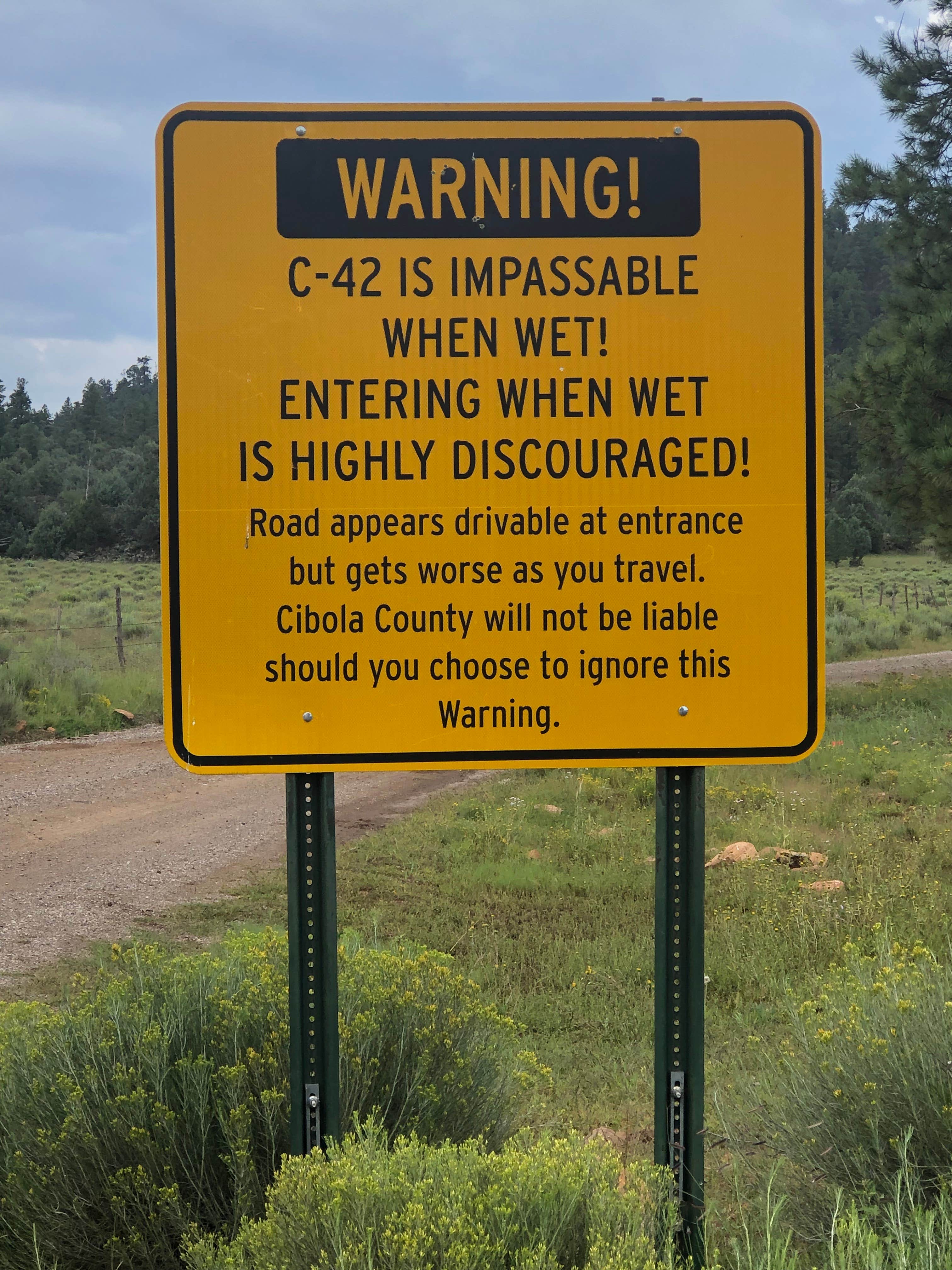Camper-submitted photo at Chain of Craters Hiker Hideout near San Fidel, NM