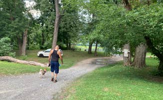Luis B.'s photo of camping with pets at Indian Head Campground near Sweet Valley, PA