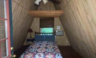 Tyler H.'s photo of glamping accommodations at Tunica Hills Campground near Lettsworth, LA