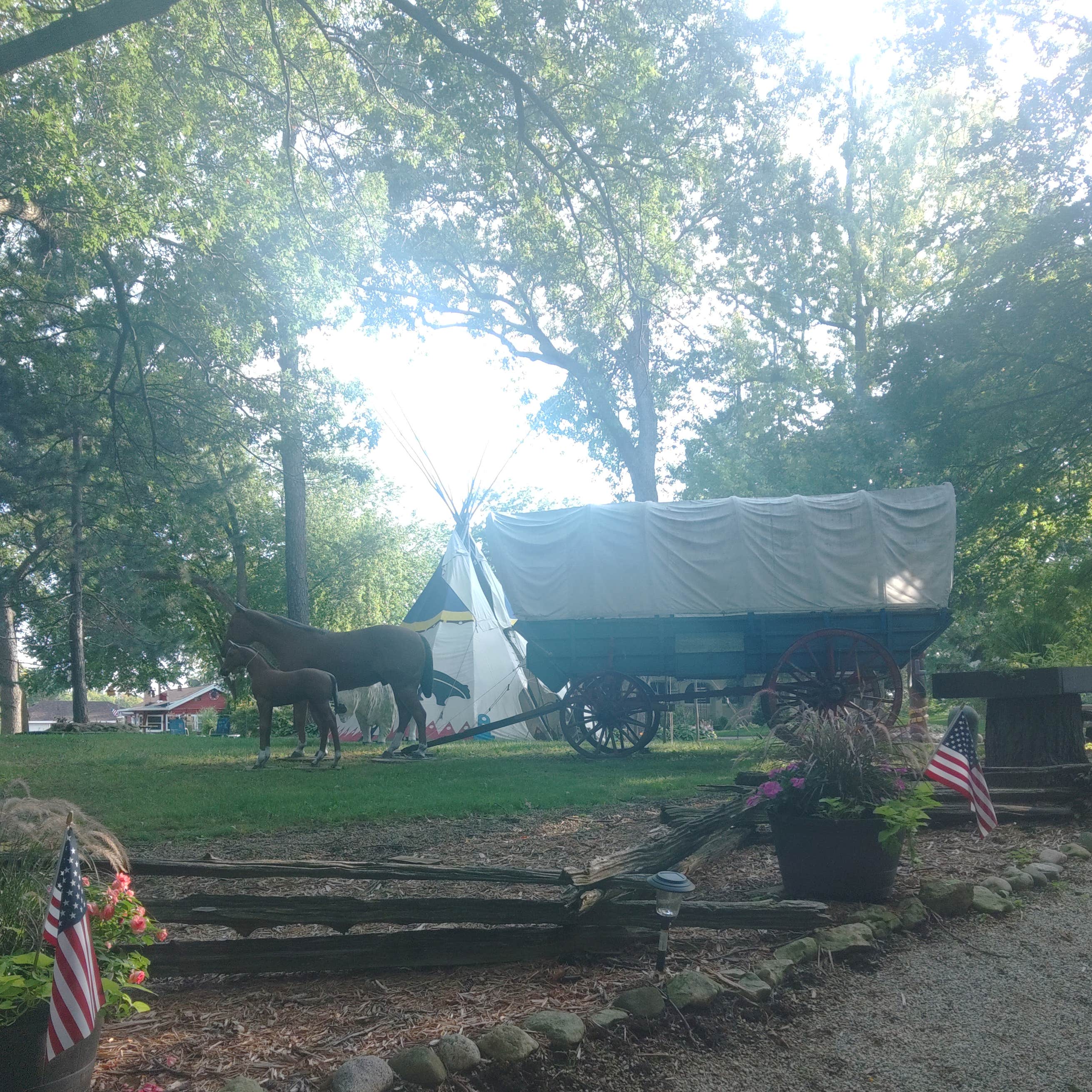 Sheltering Oaks Campground Mukwonago, WI