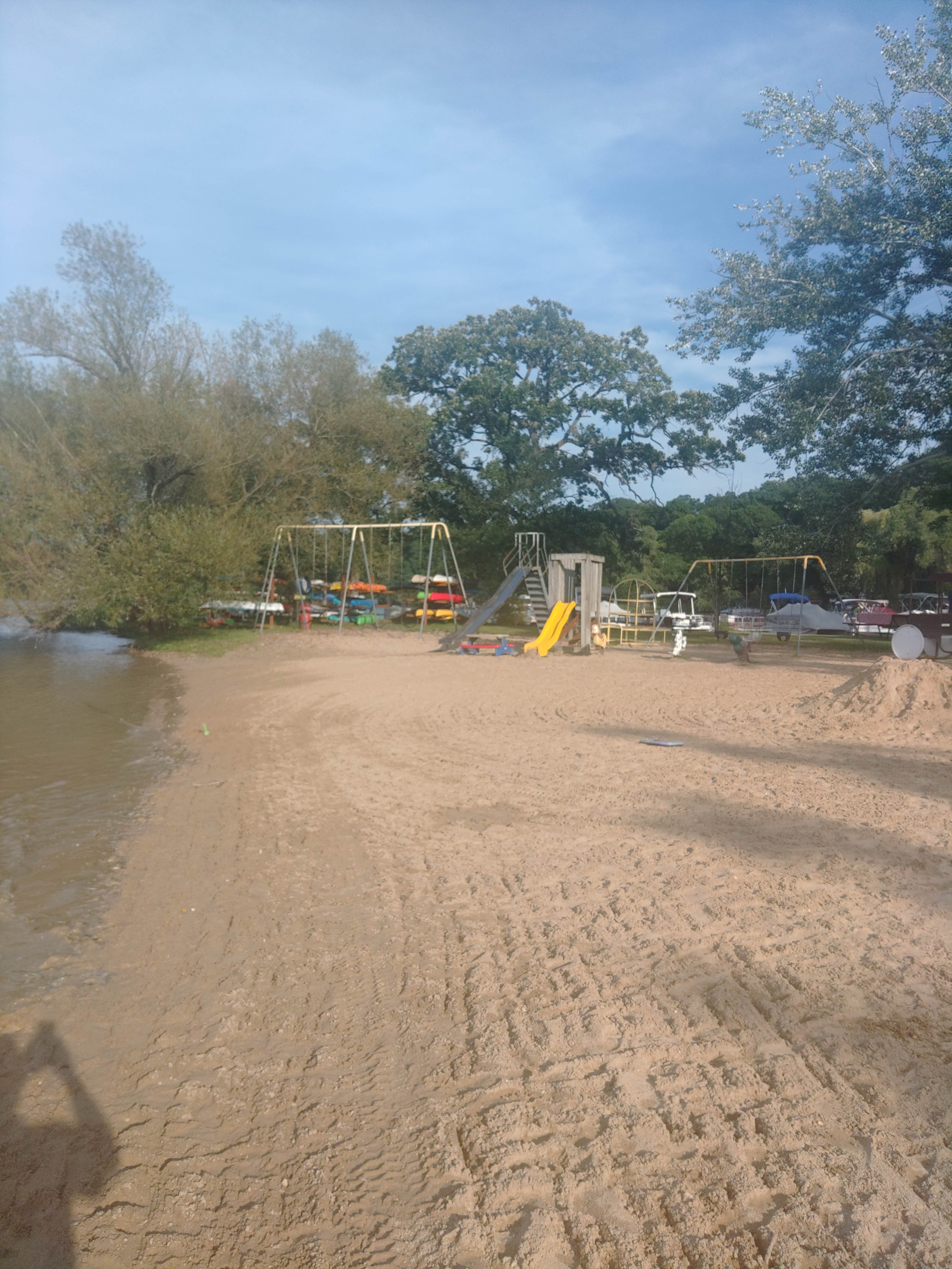 Camper-submitted photo at Sheltering Oaks Campground near Oak Creek, WI