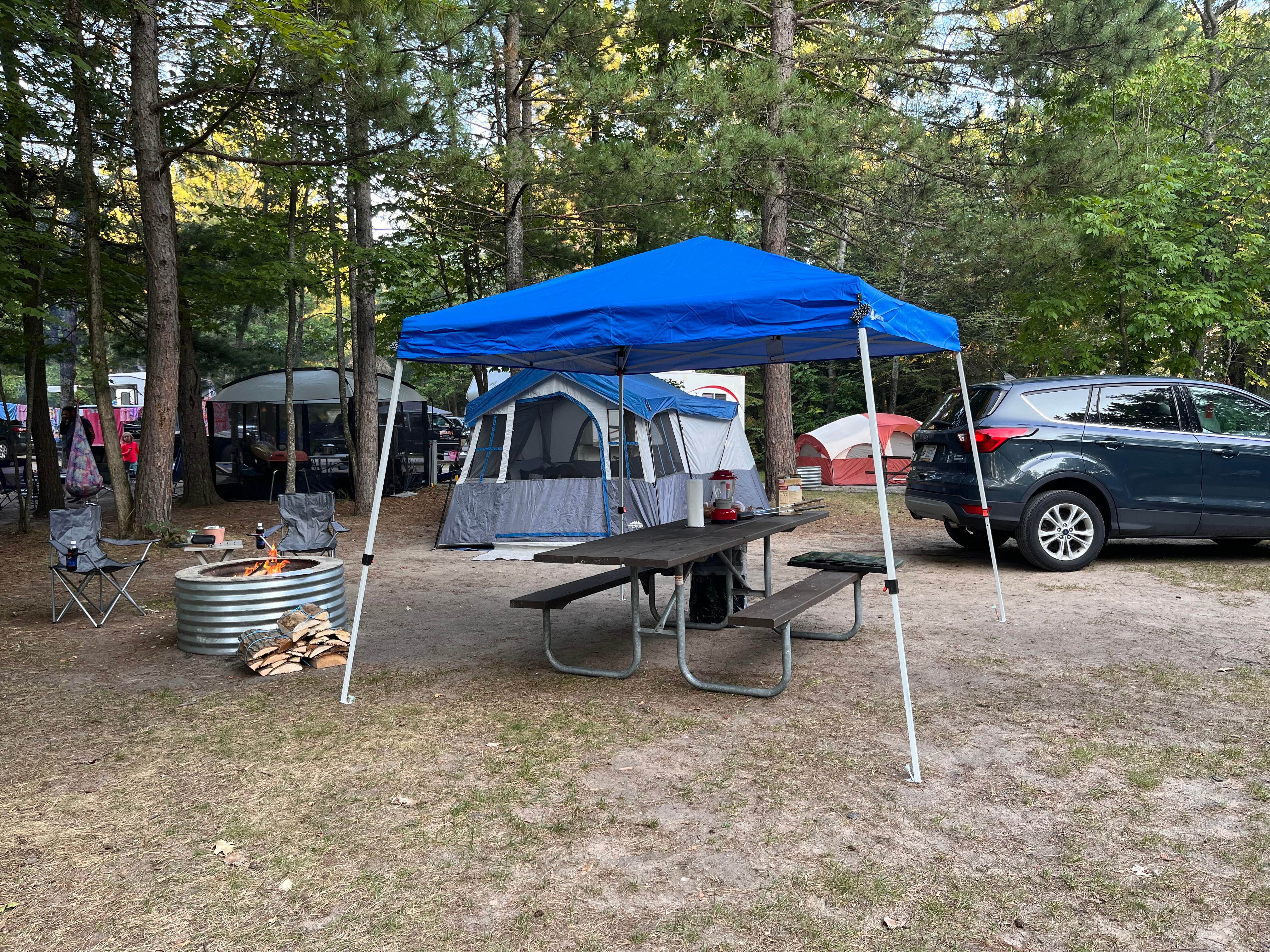 Camper-submitted photo at Clear Lake State Park Campground near Onaway, MI