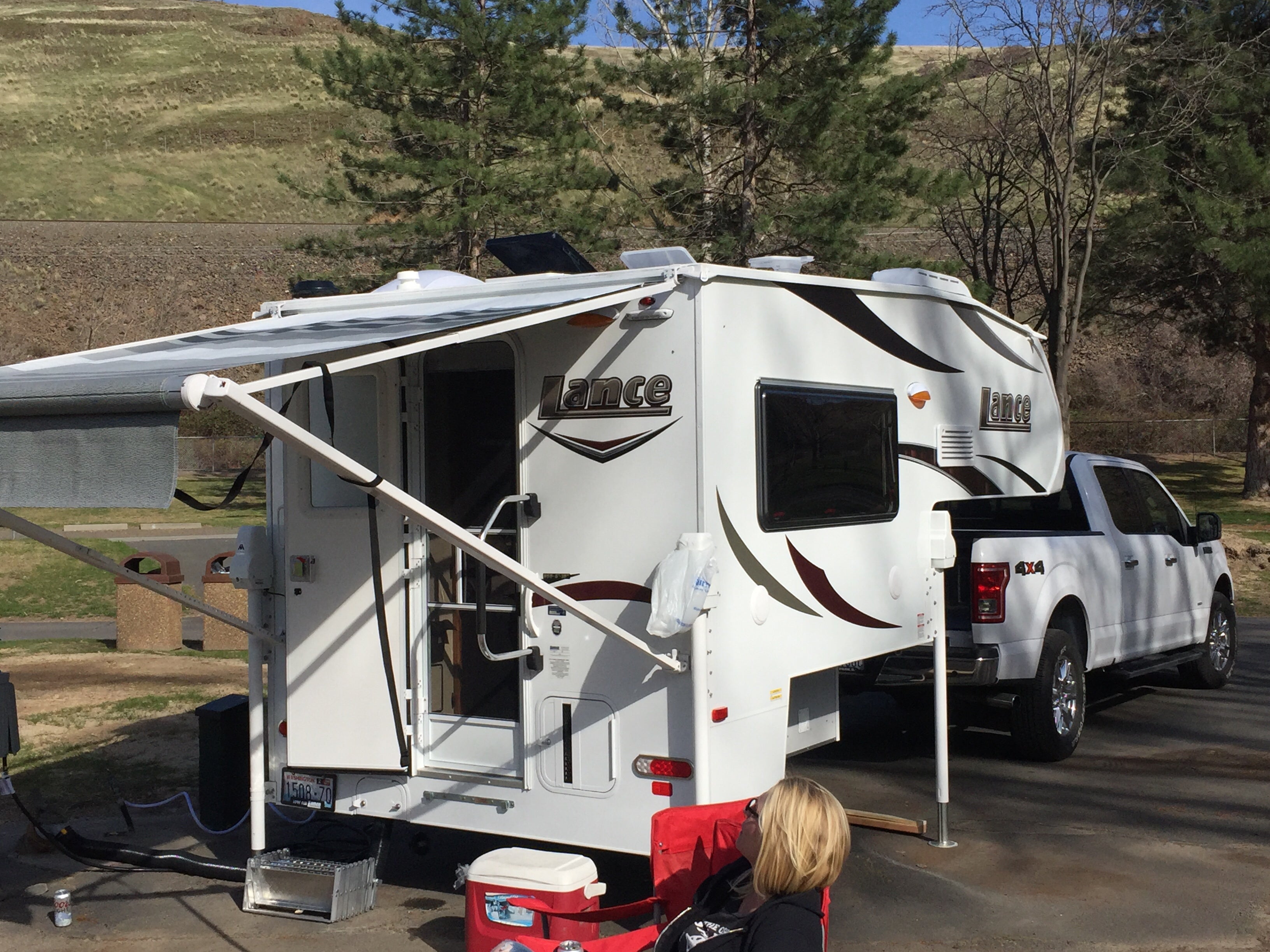 Camper submitted image from Lower Granite Lock and Dam - Lake Bryan - 1